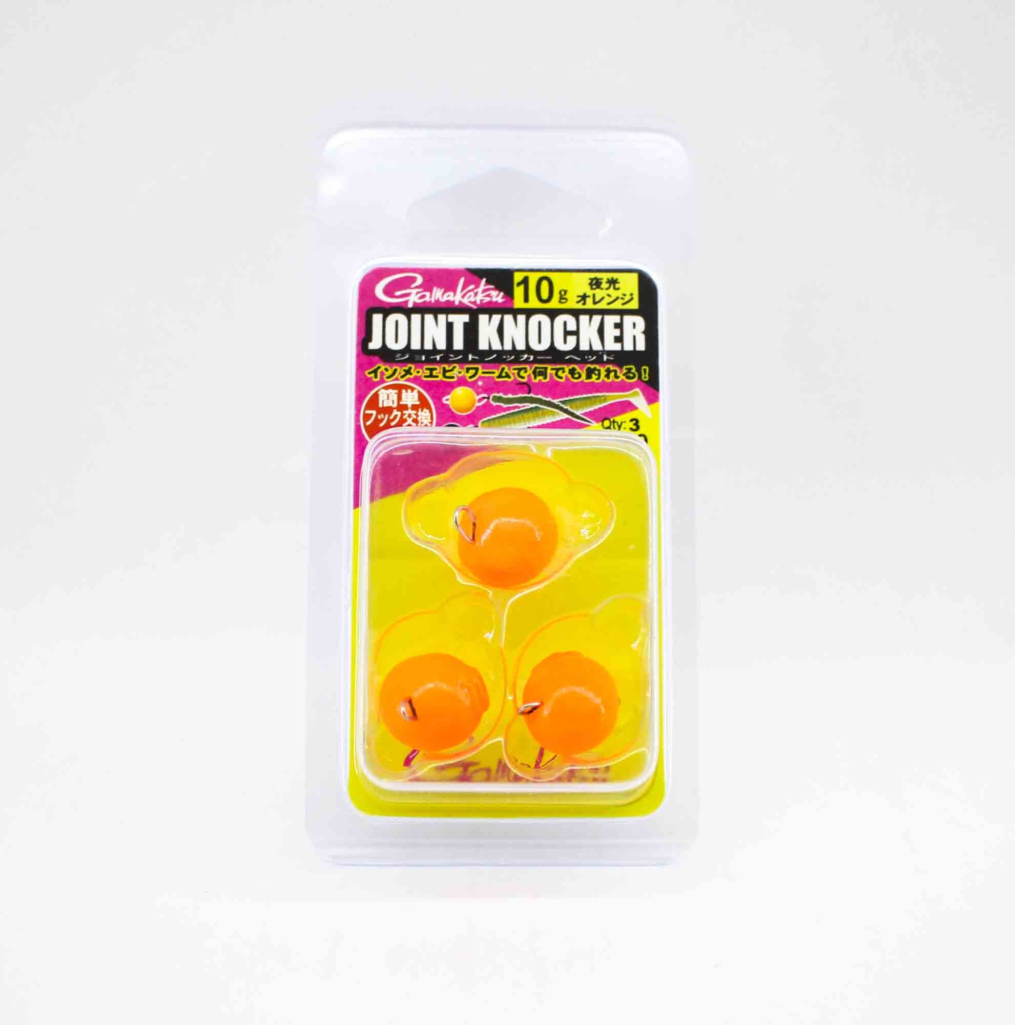 Gamakatsu 19256 Joint Knocker Jig Head 10 grams , 3 per pack (2645)