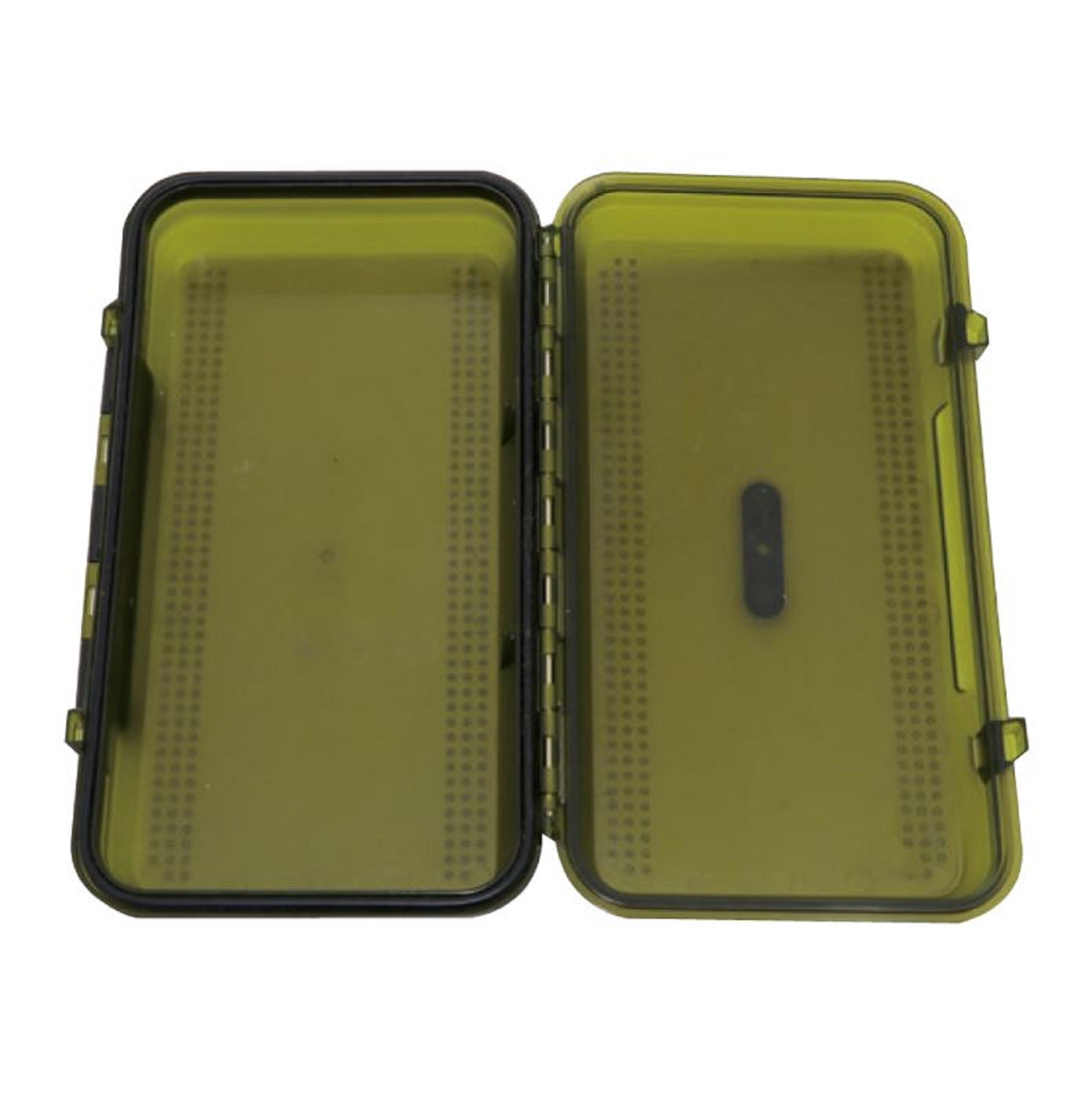 Gamakatsu LE501 Box Dump Stocker Clear Army Green 197 x 115 x 50 mm (5644)