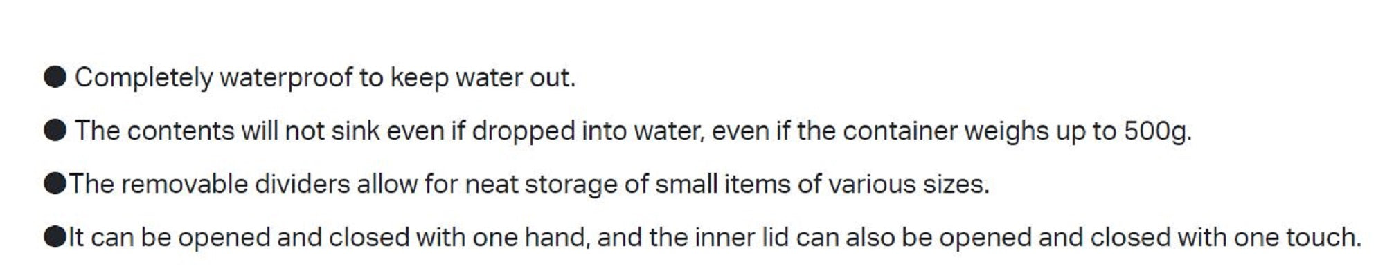 Gamakatsu LE502 Box Parts Stocker Black 197 x 115 x 50mm (5651)