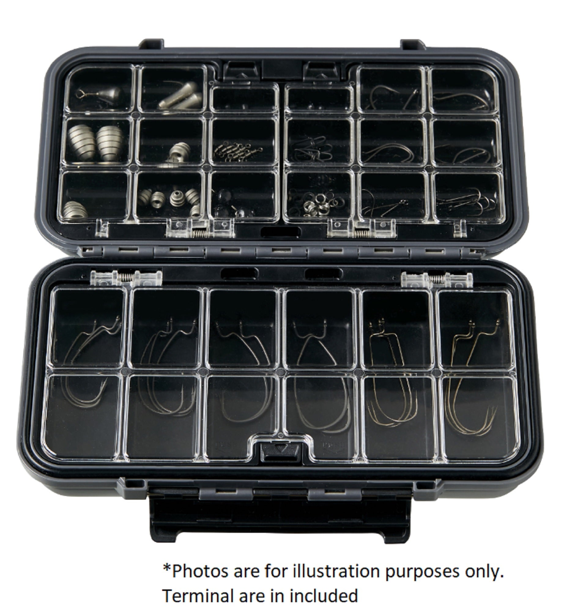 Gamakatsu LE503 Box Multi Stocker Army Green 197 x 115 x 50mm (5682)