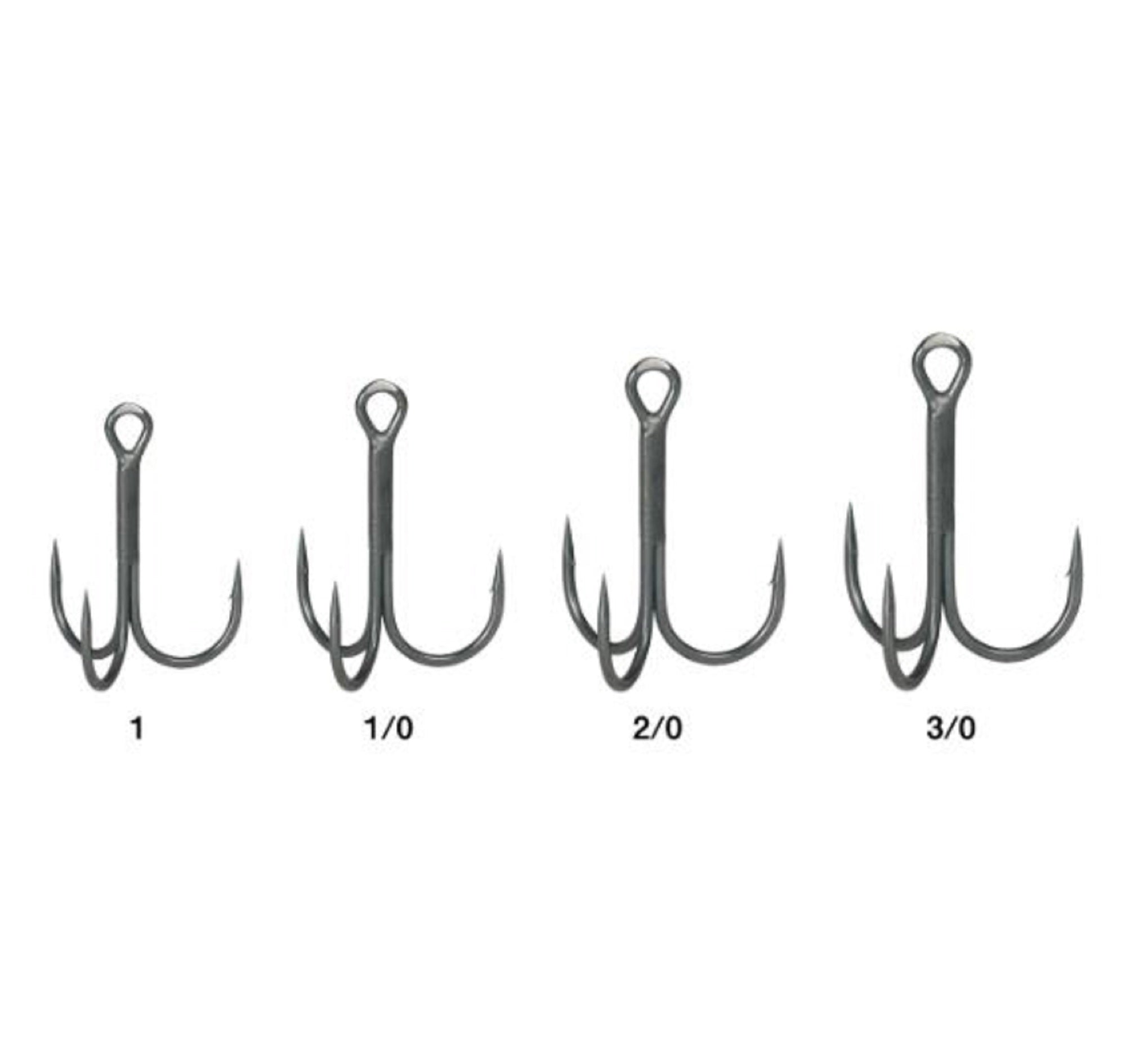 Gamakatsu Treble Hook RB Big Bait SP Size 2/0 (4937)