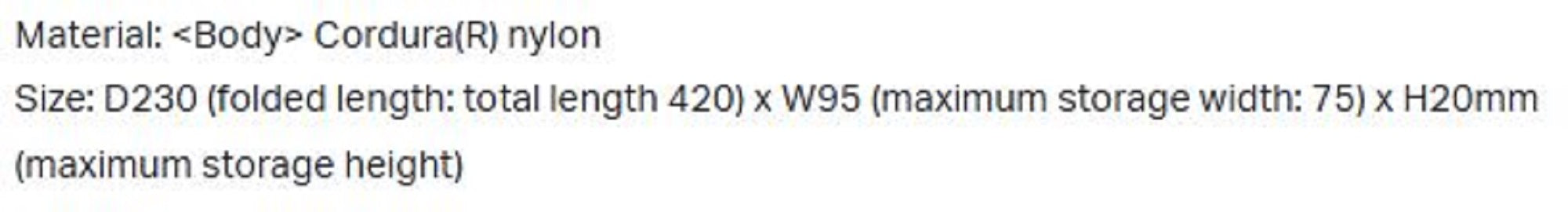 Gamakatsu LE901 Plier Holder 230 x 95mm Size L (0002)