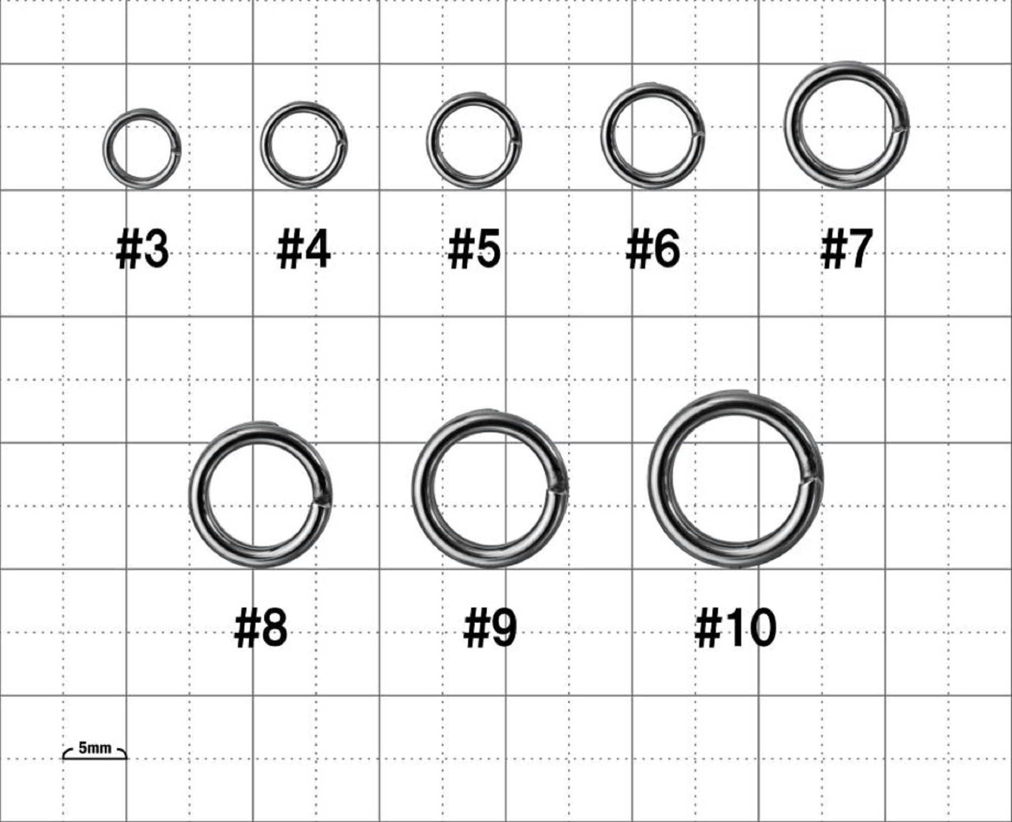 Gamakatsu 80720 Ti Split Ring Size 5 (1800)
