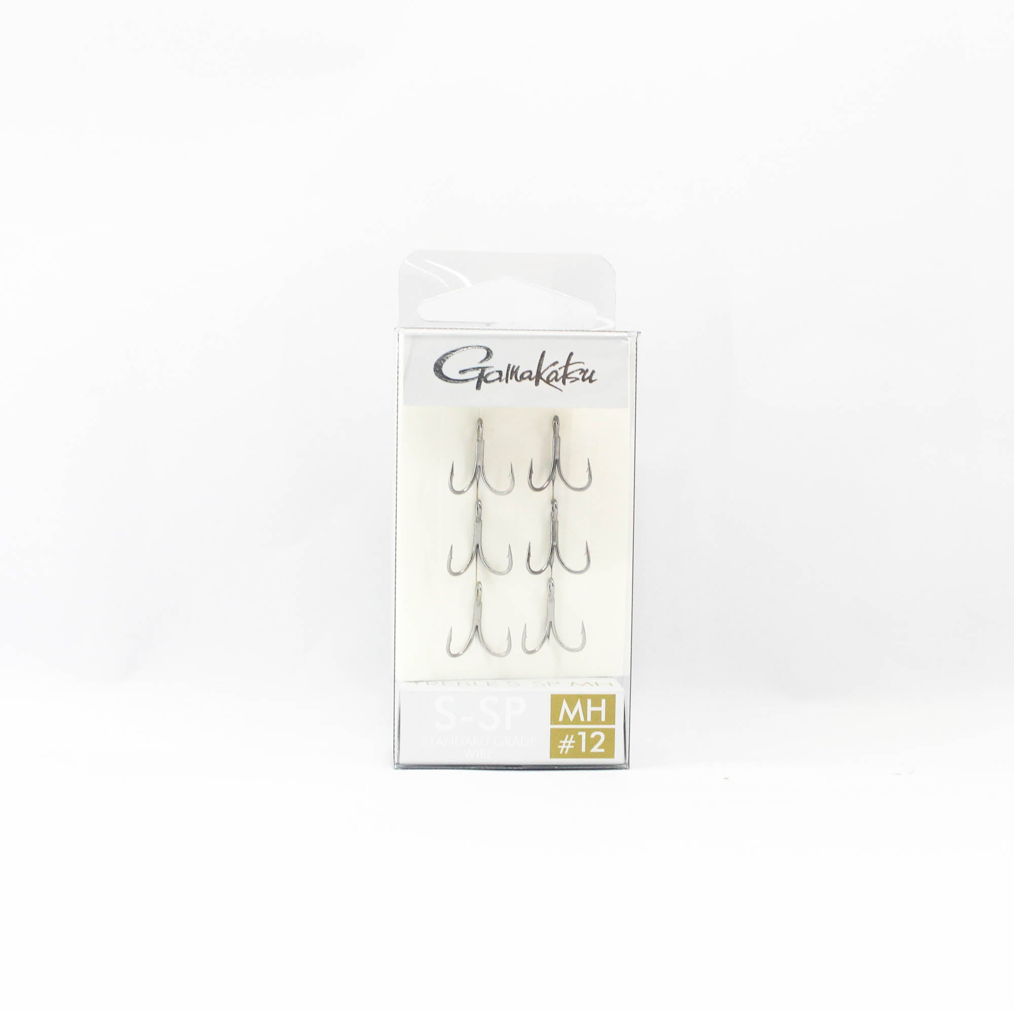 Gamakatsu 68959 Treble Hook S-SP MH Size 12 (3308)