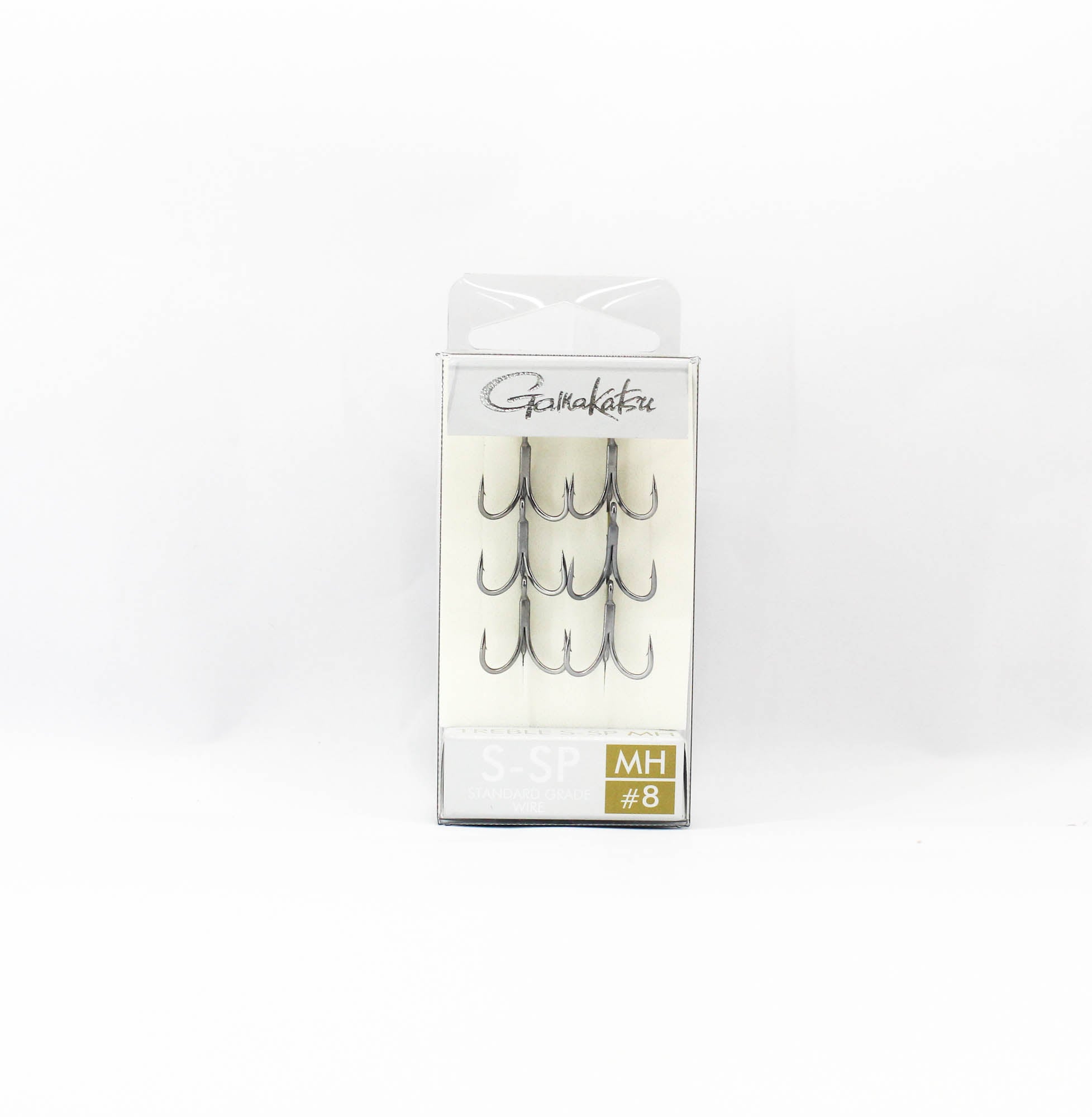 Gamakatsu 68959 Treble Hook S-SP MH Size 8 (3322)