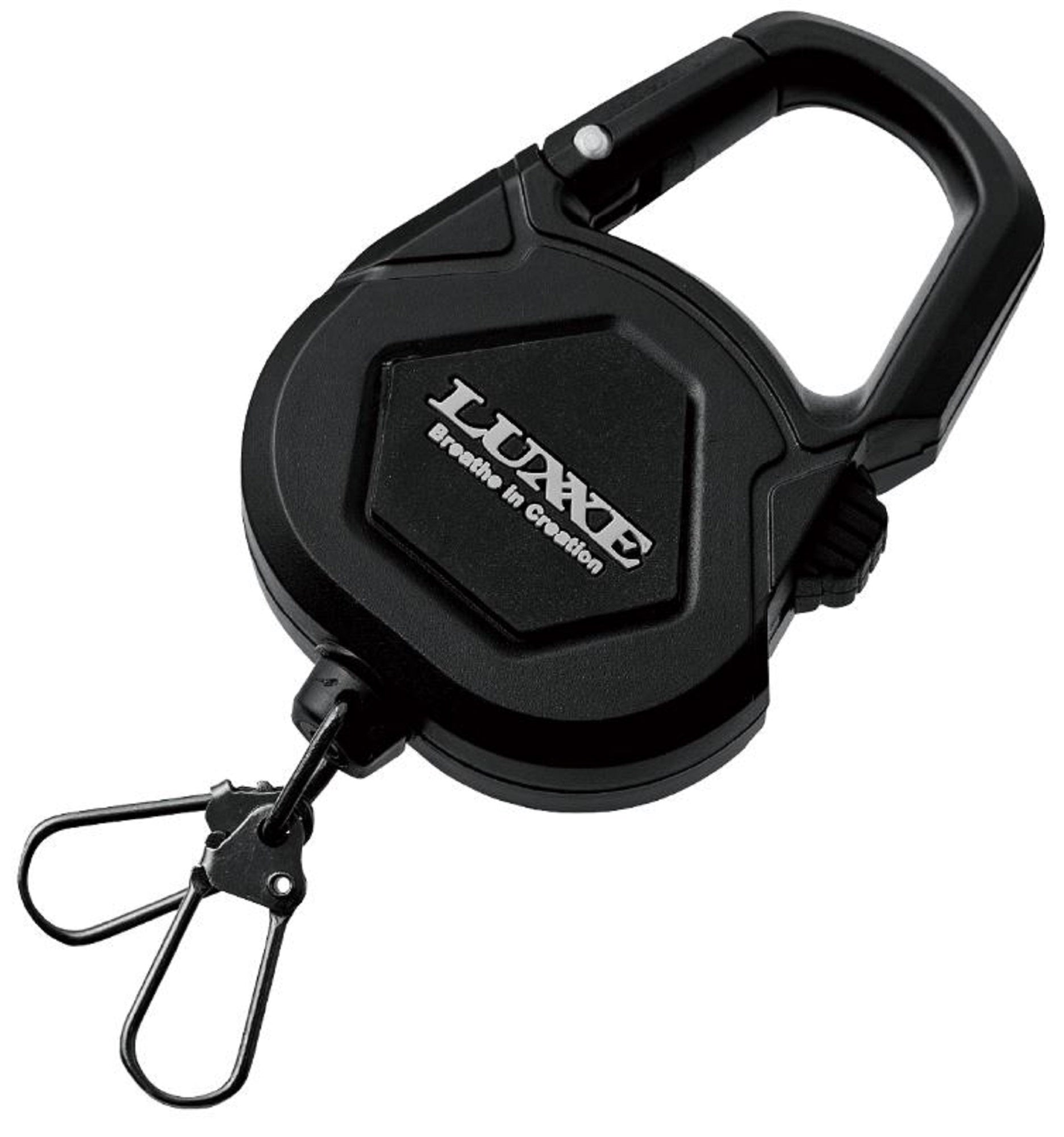 Gamakatsu LE137 Carabiner Reel Sliding Lock 100cm Black (3940)