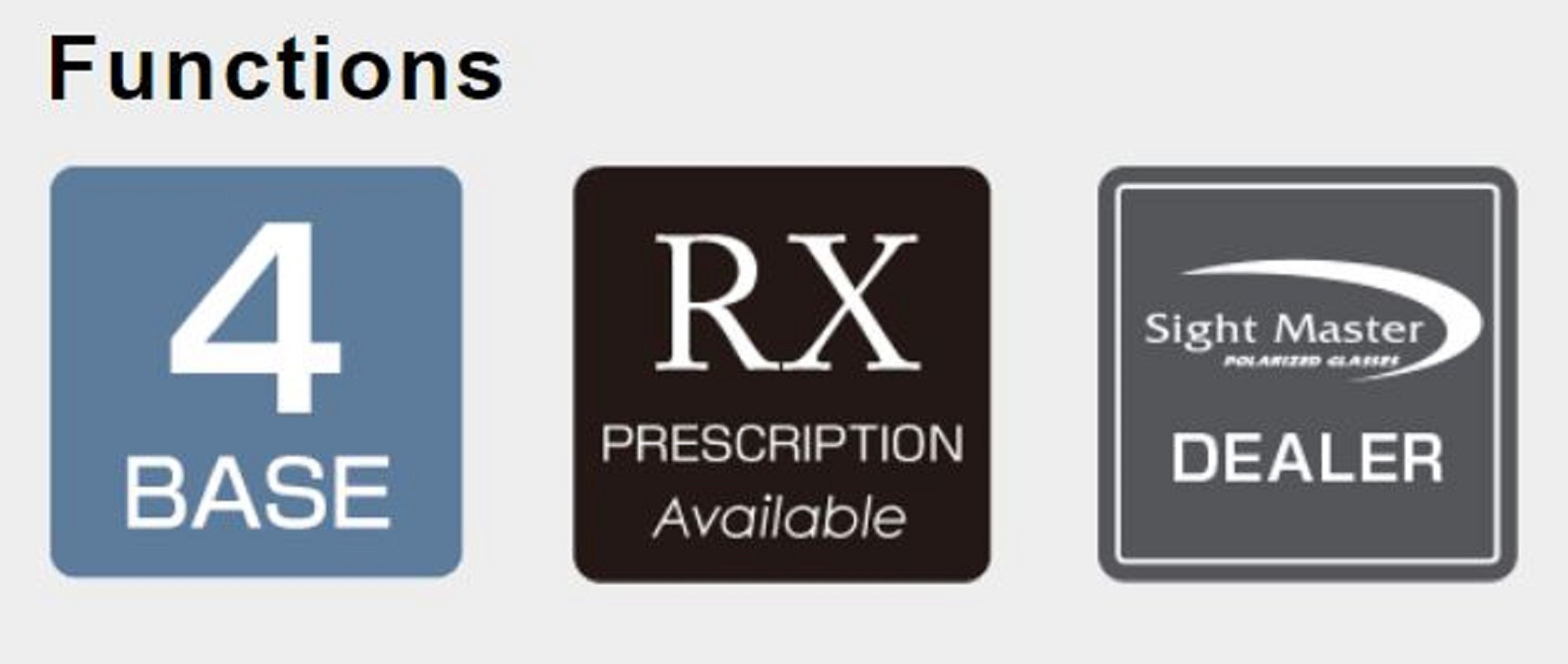 Tiemco Sight Master Sunglasses Dignity TI Sword Silver LG/SM (7141)