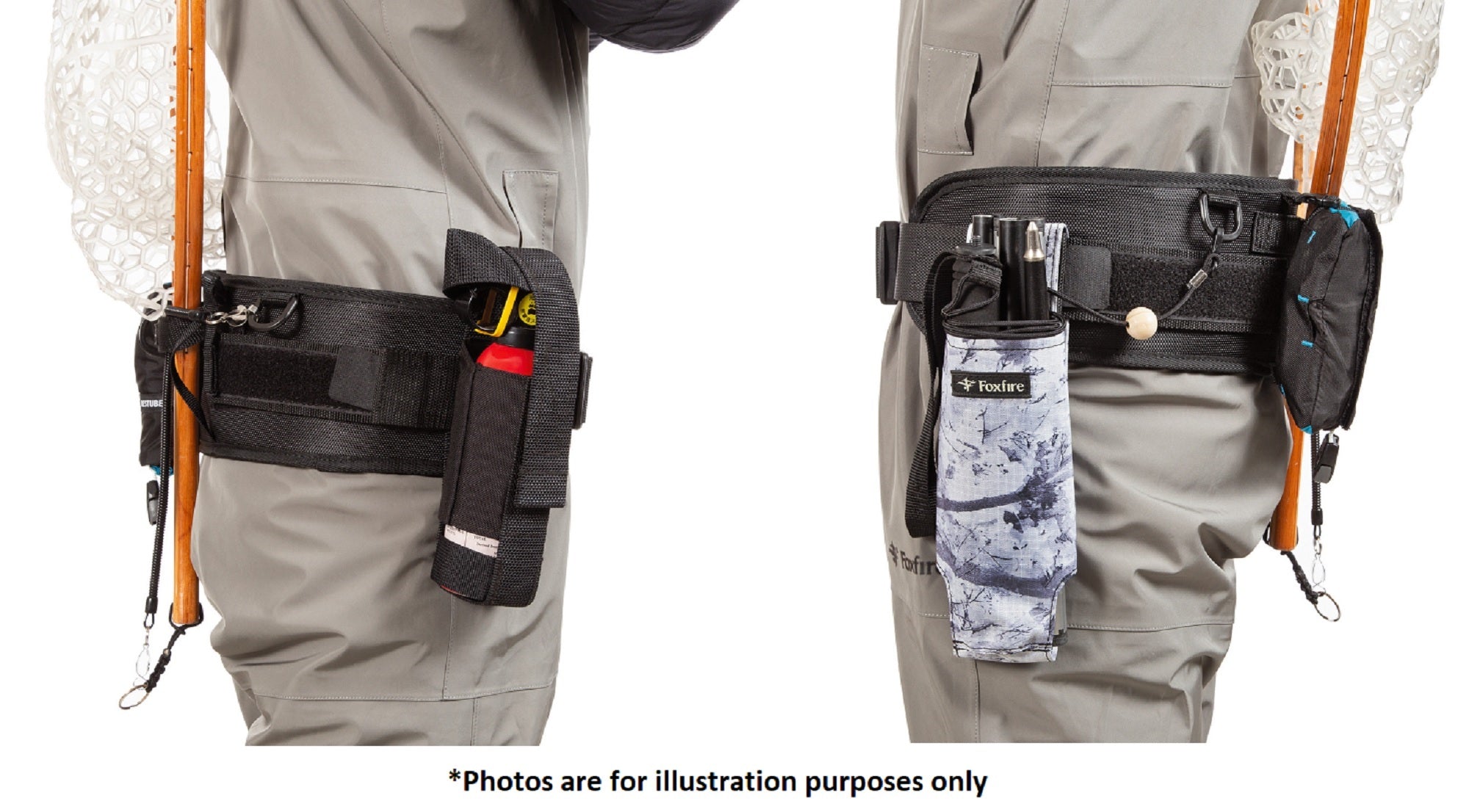 Tiemco Fox Fire Multi Belt II Size M 80-100 cm Black (1243)