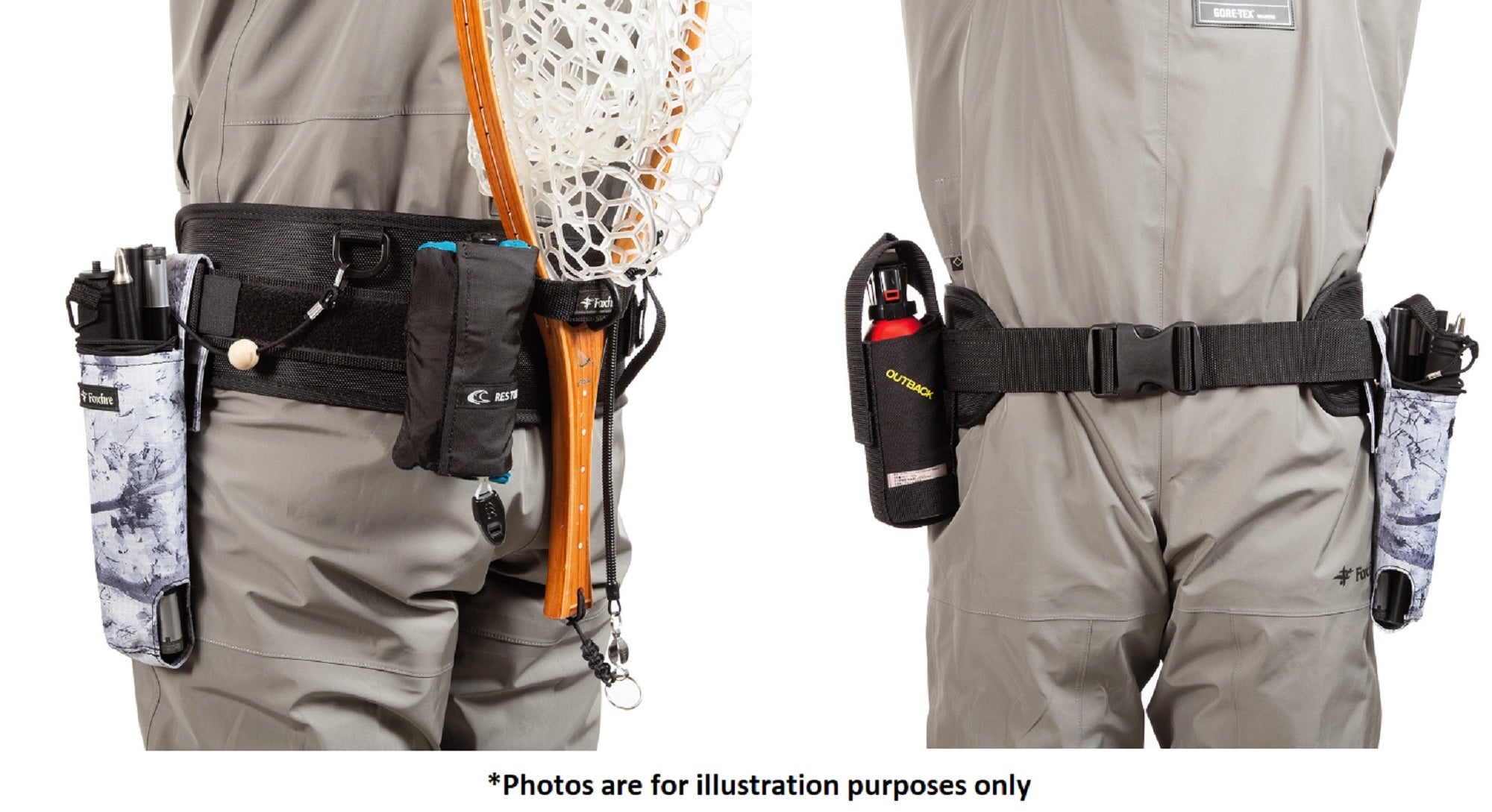 Tiemco Fox Fire Multi Belt II Size M 80-100 cm Black (1243)