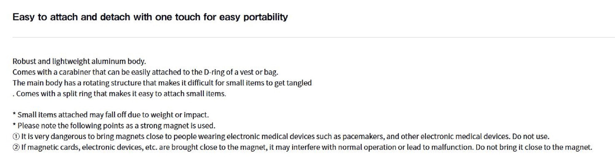 Daiwa Magnet Keeper 5kg Red (1206)