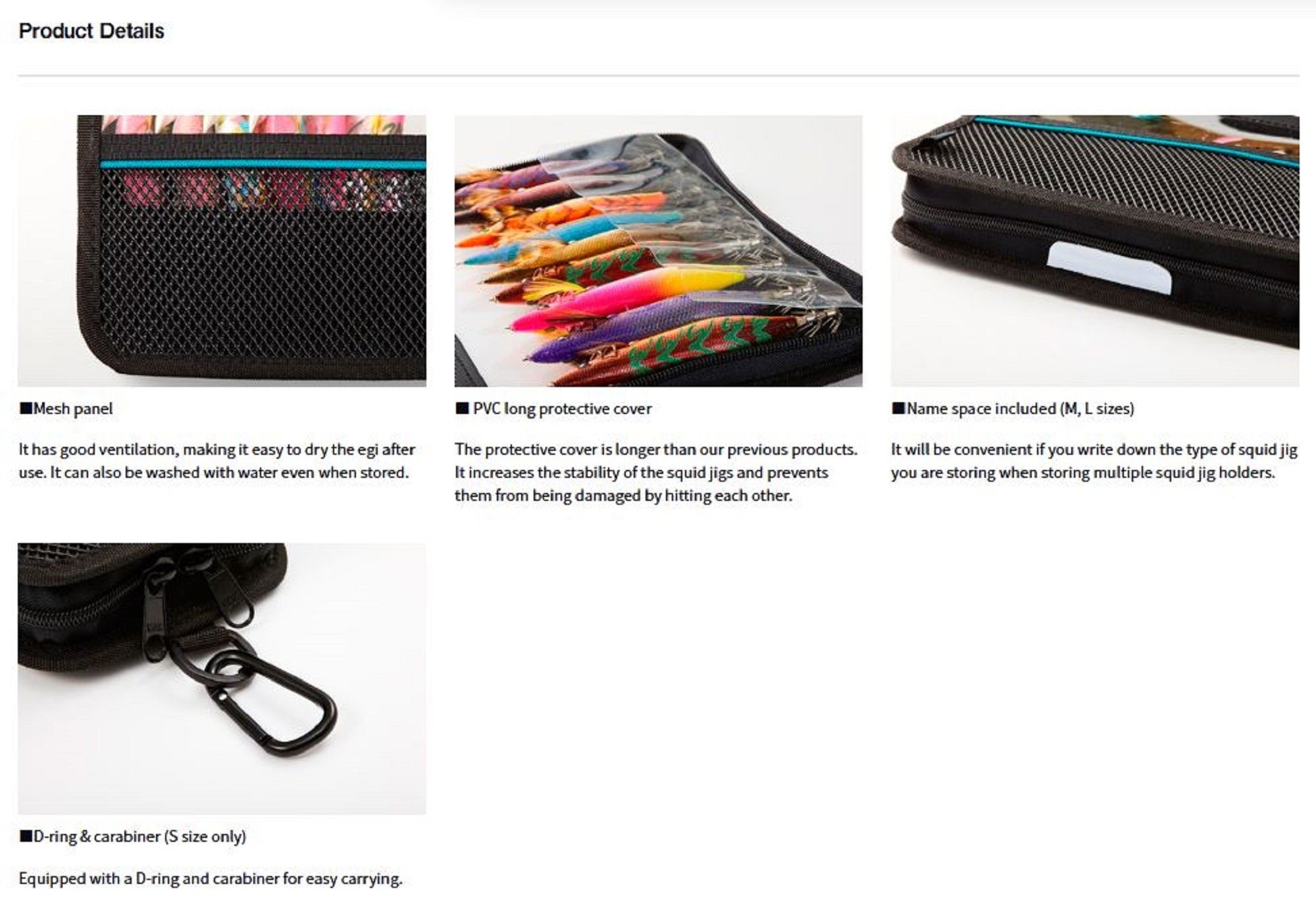 Daiwa Egi Holder Emeraldas T S(B) 19x13x4 cm (8785)