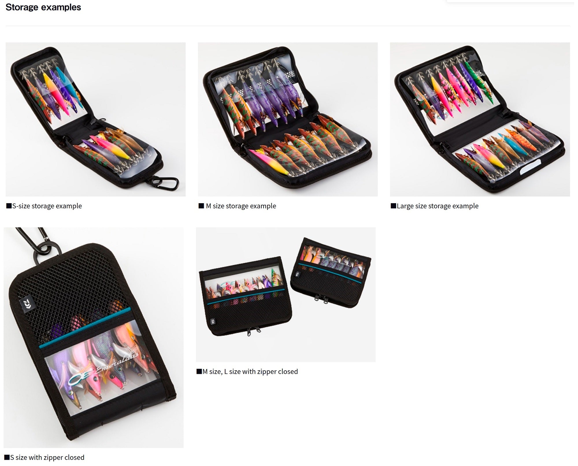 Daiwa Egi Holder Emeraldas T S(B) 19x13x4 cm (8785)