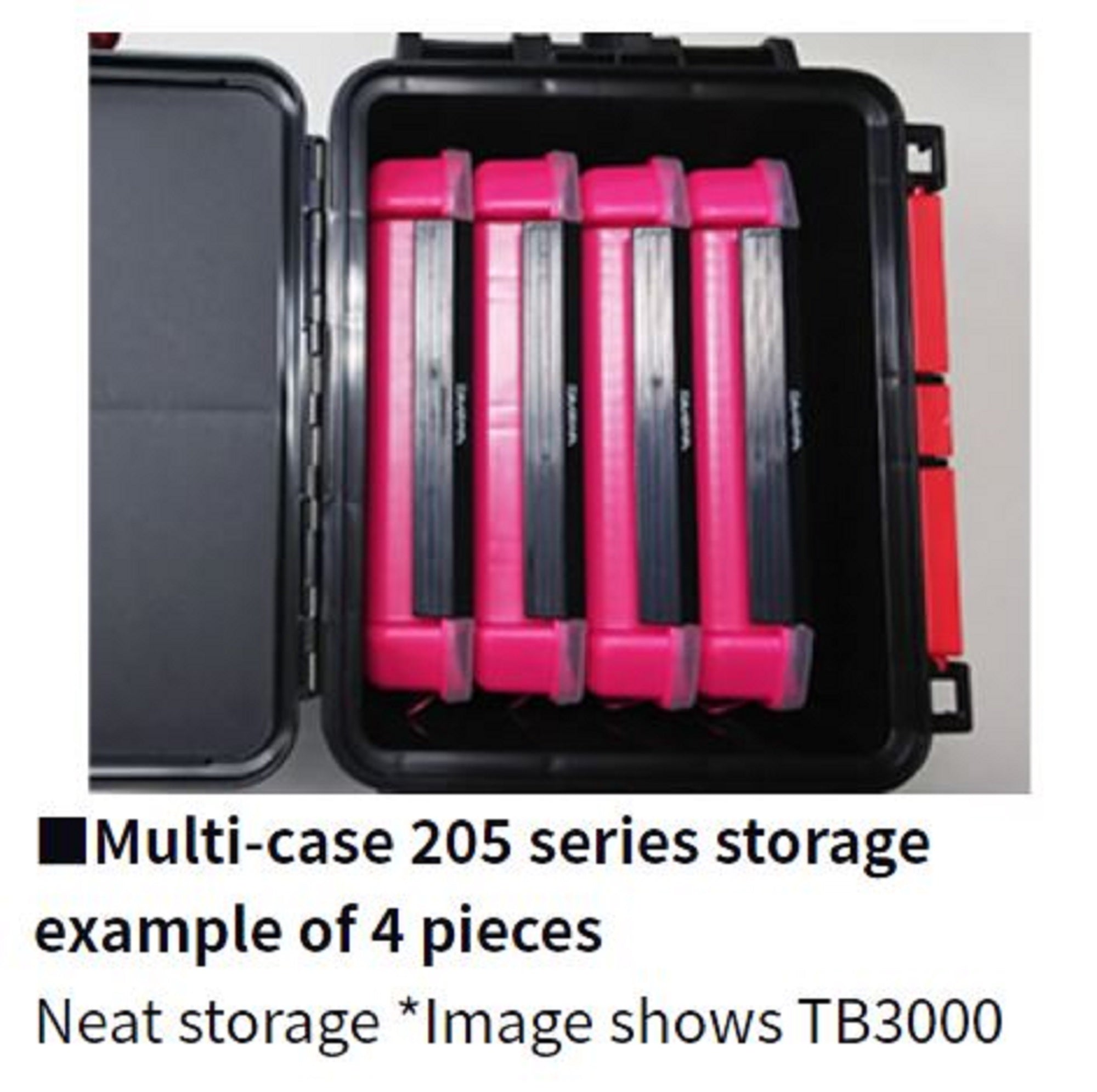 Daiwa TB-3000 Tackle Box 310 x 230 x 220 mm Black Red (0595)
