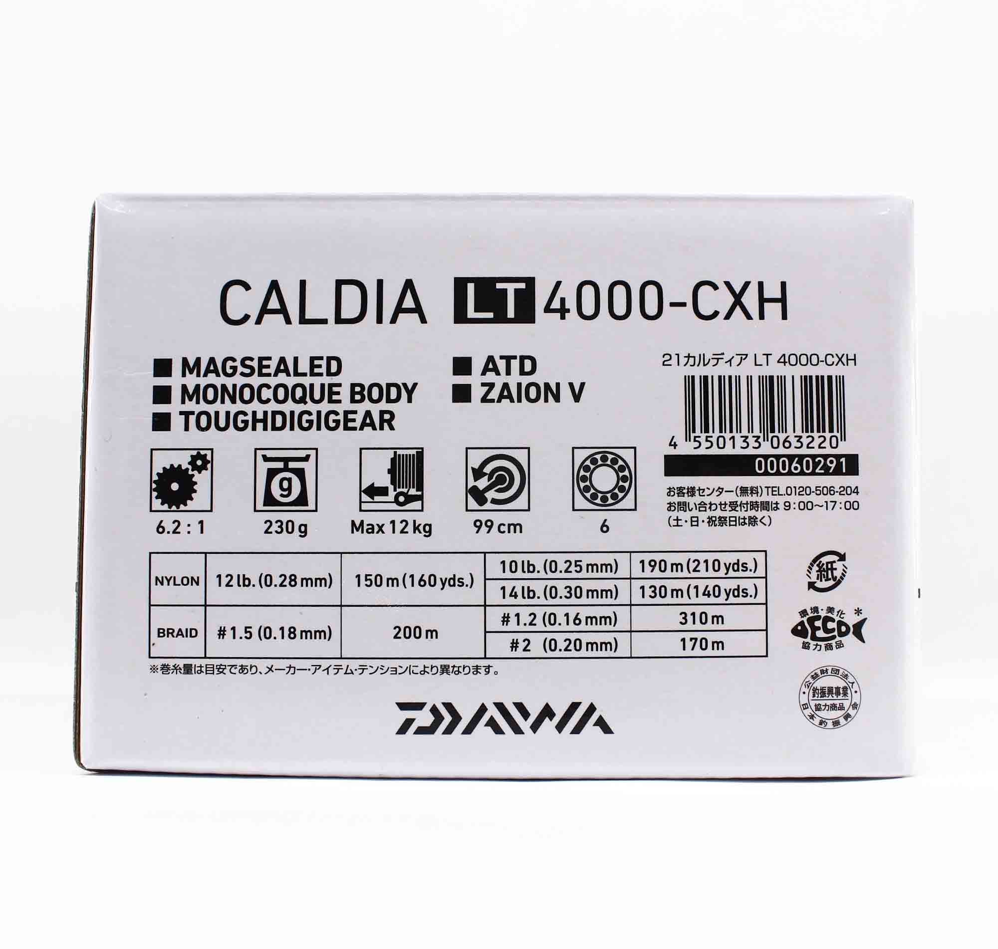 Daiwa Reel Spinning 21 Caldia LT4000-CXH (3220)