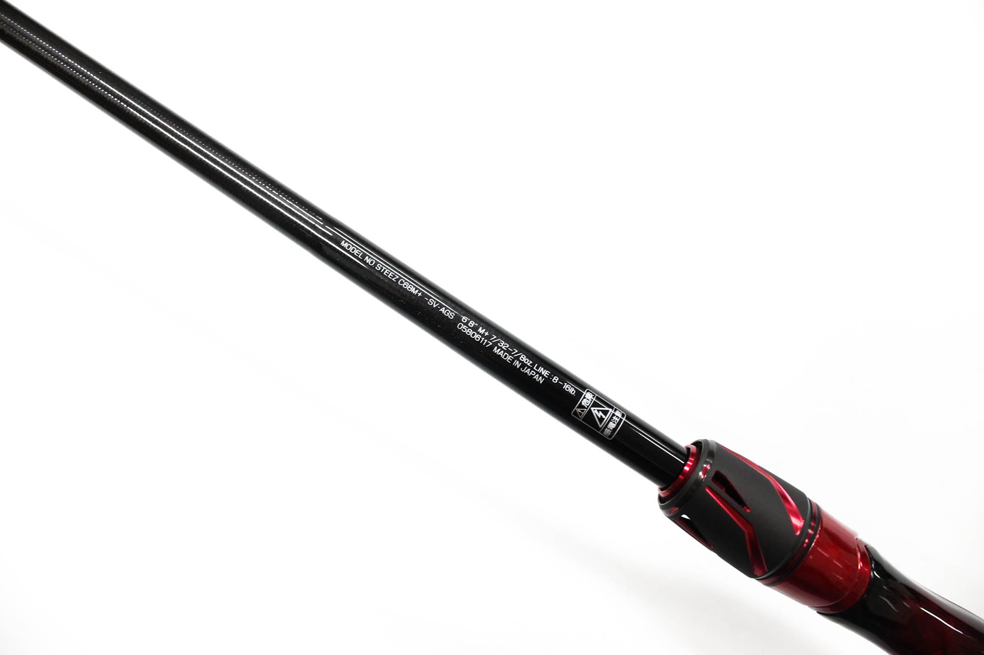 Daiwa Rod Baitcast Steez C68M+ SV AGS Black Jack (6641)