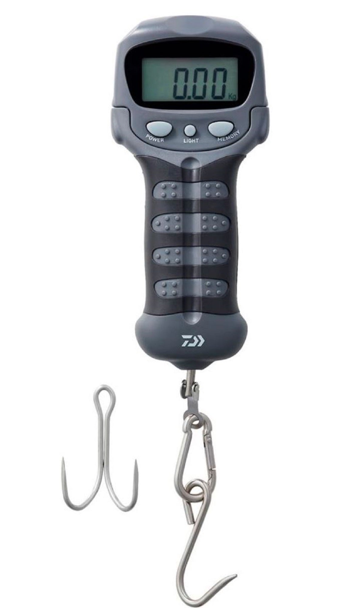 Daiwa Digital Scales 25kg 105 grams AAA Batteries Not Included Gray (5795)