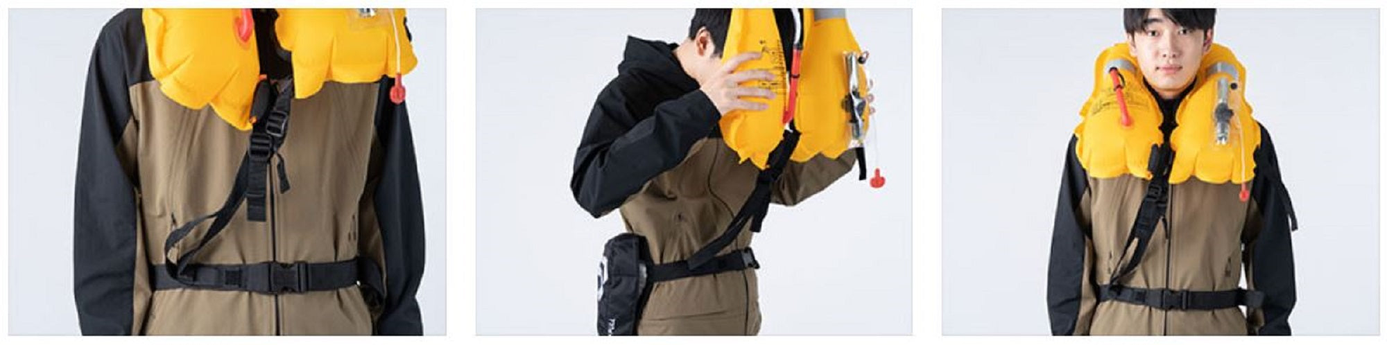 Daiwa DF-2321 Life Jacket Inflatable Auto Black Camo (3578)