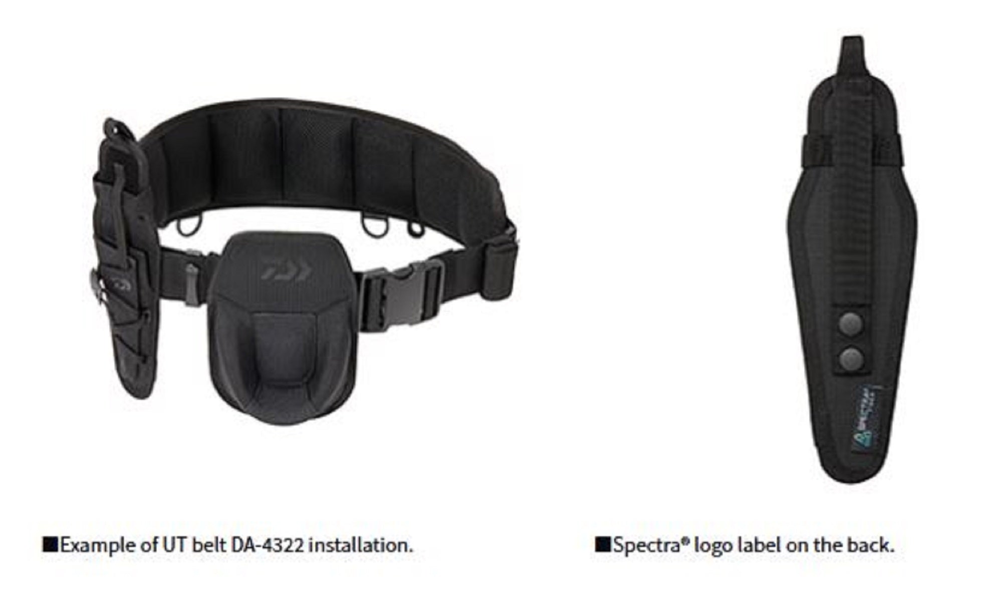 Daiwa DA-4522 UT Mult Pliers Double Sheath Black 10x80x265 mm (4699)