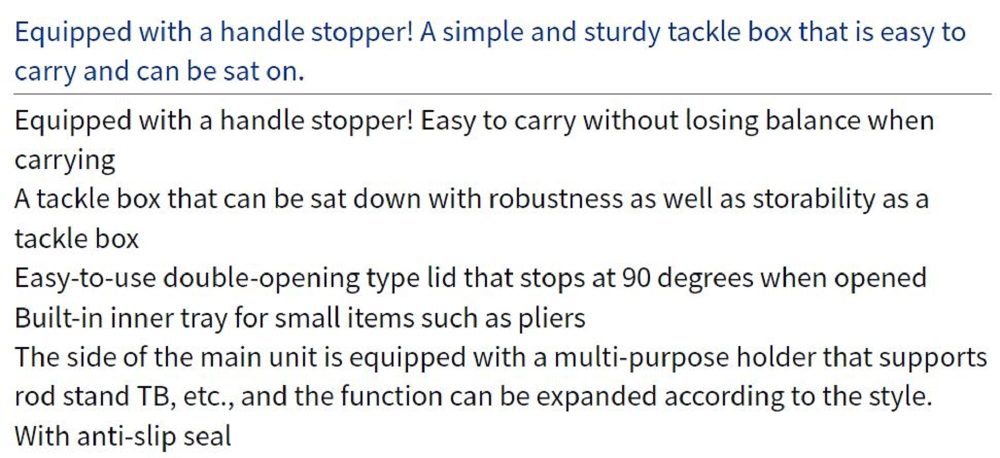 Daiwa TB-4500HS Tackle Box 370 x 290 x 270 mm White (4977)