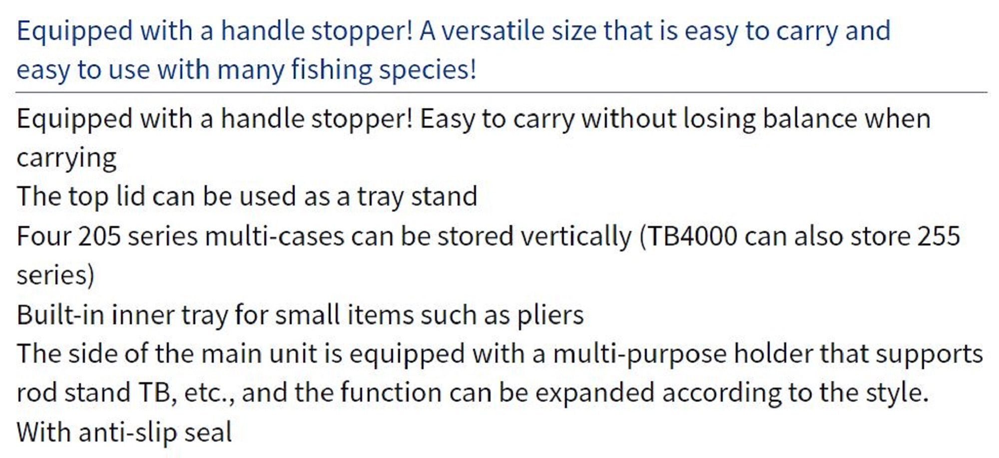 Daiwa TB-4000HS Tackle Box 430 x 230 x 280 mm White (4984)