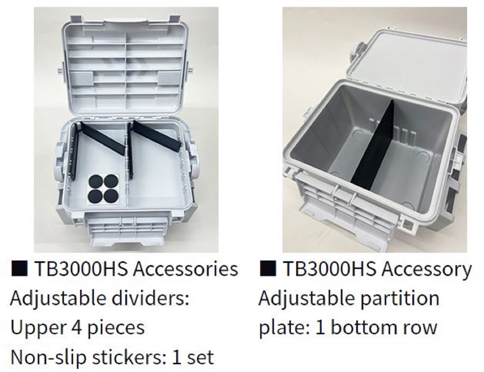 Daiwa TB-3000HS Tackle Box 310 x 230 x 230 mm White (4991)