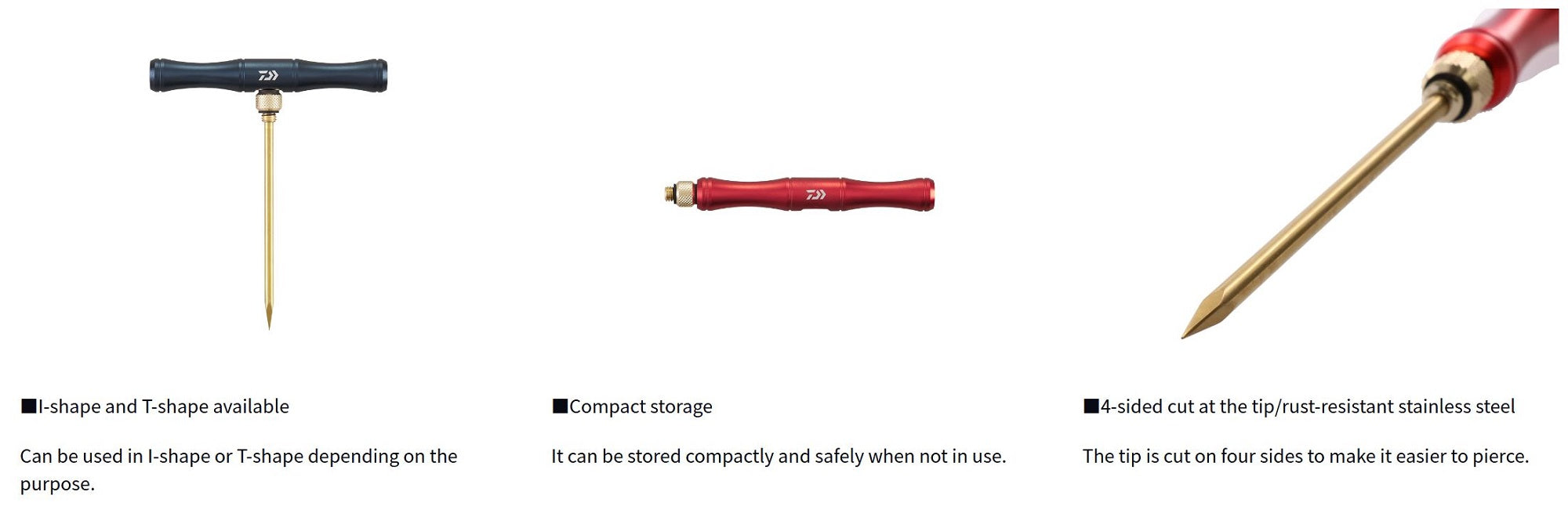 Daiwa Ikejime Stick 230 mm 58 grams Blue (0341)