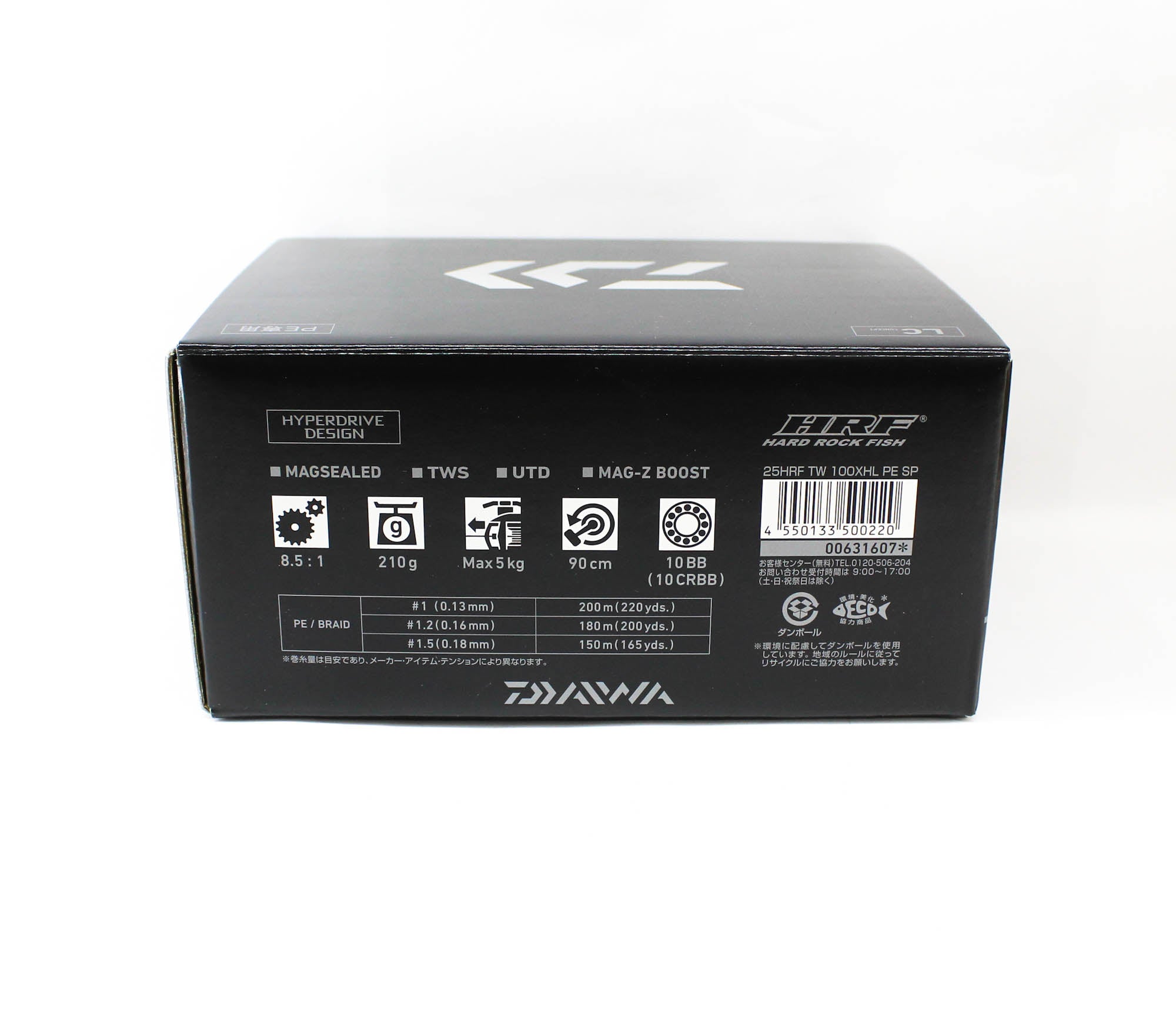 Daiwa Reel Baitcast 25 HRF TW 100 XHL PE Special Left Hand (0220)