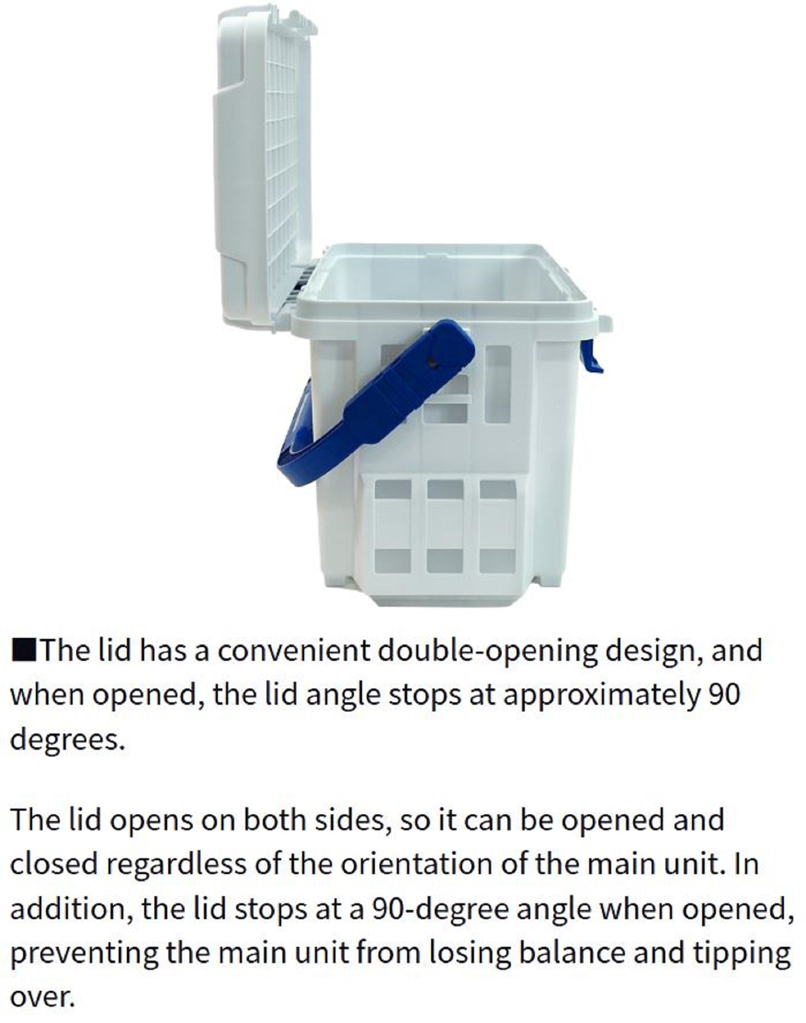 Daiwa TB-7000 Bucket Mouth (475 x 335 x 320 mm) White (3478)