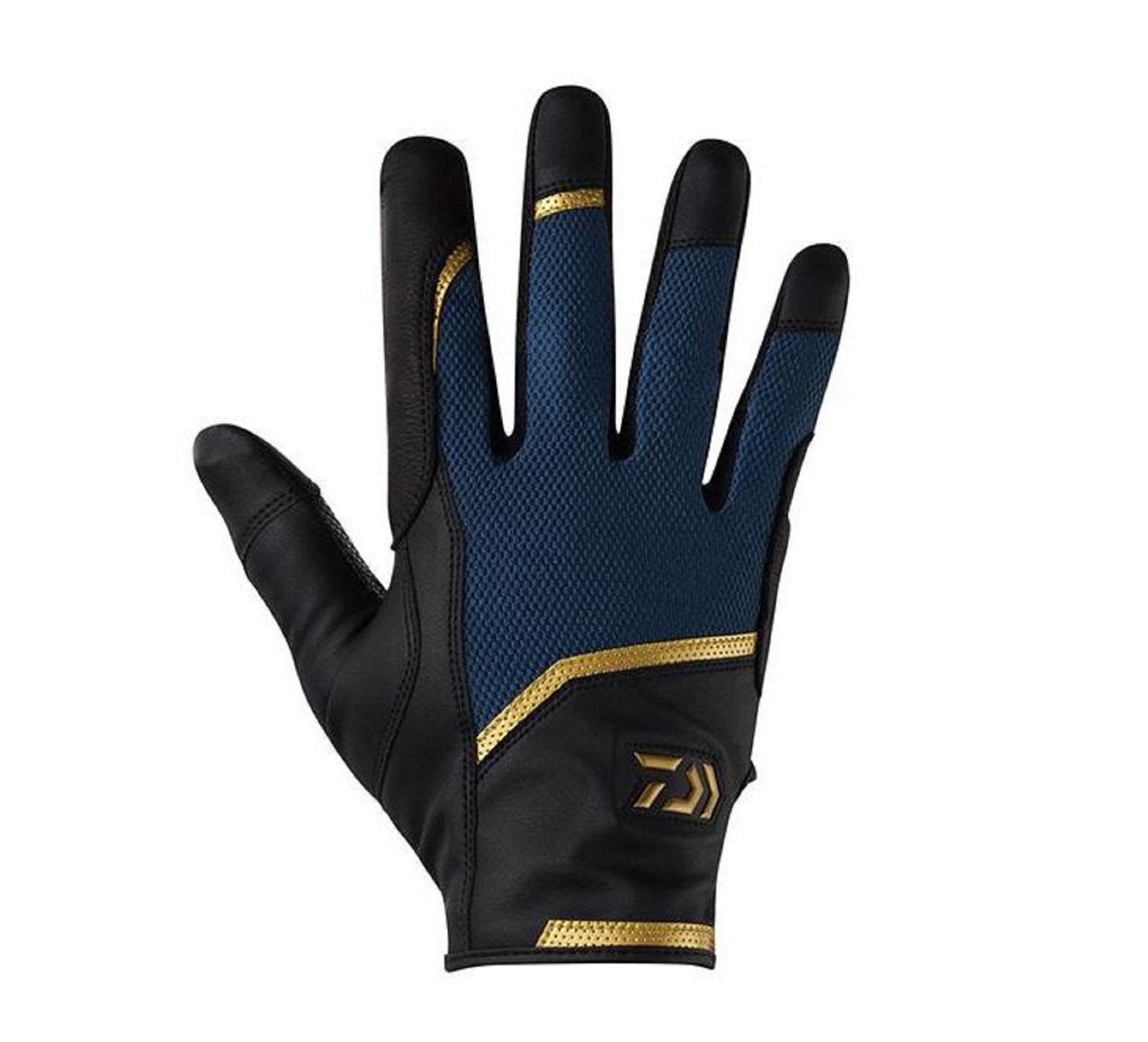 Daiwa Gloves DG-7326 Off Shore Gloves Size M Majolica Blue (3539)