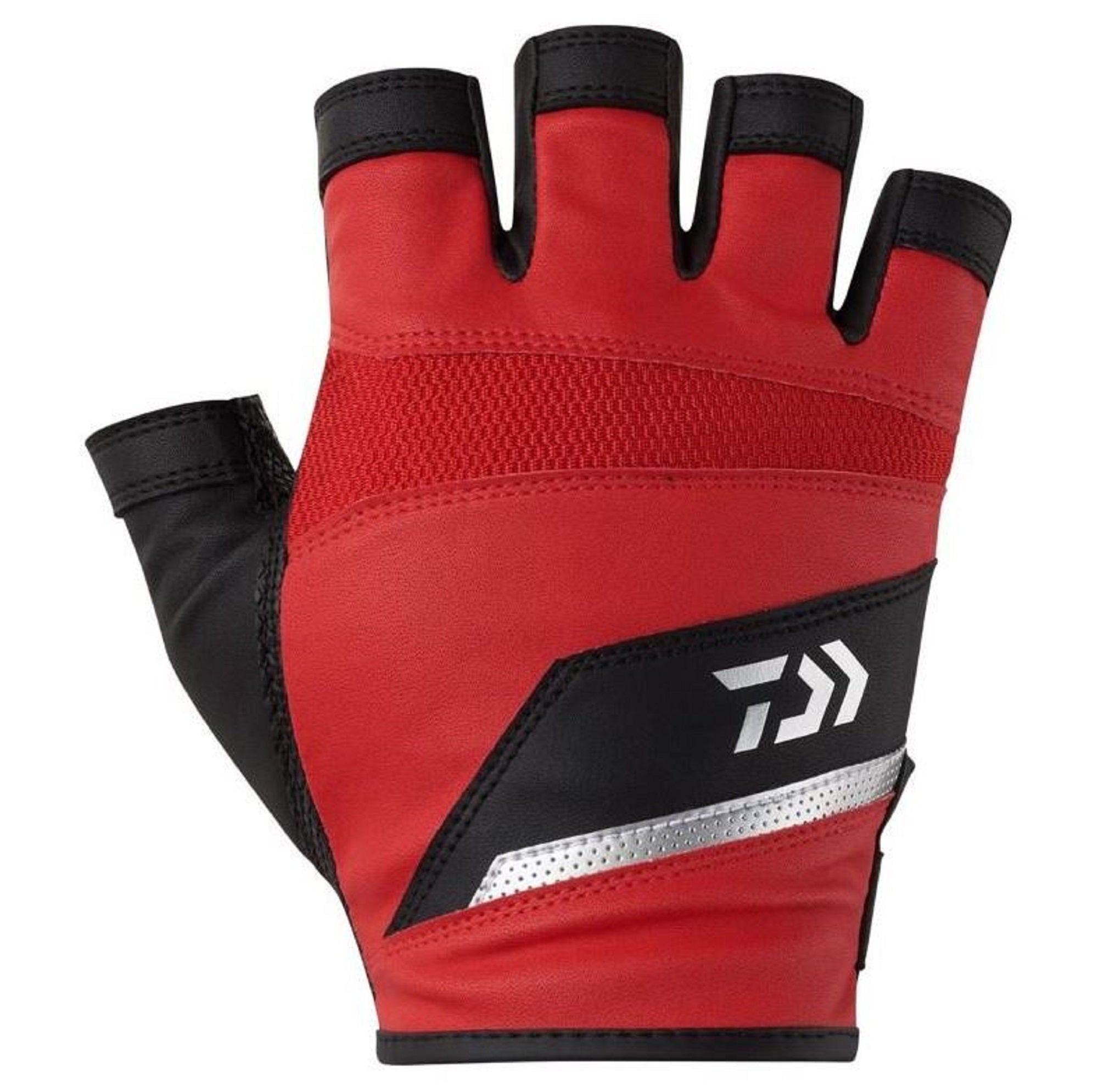Daiwa Gloves DG-2326 Rock Shore Mesh Gloves Size M Red (4161)