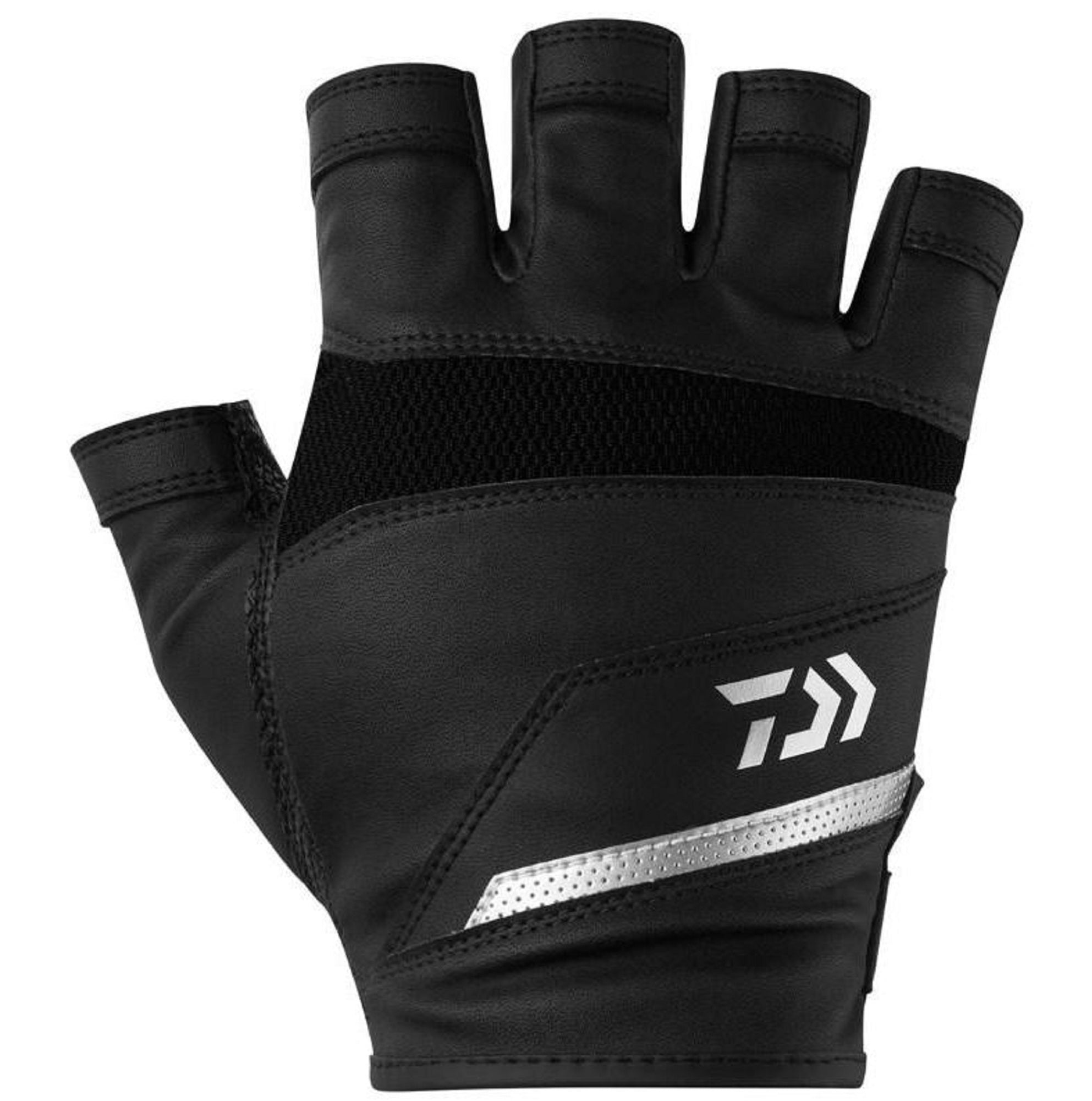 Daiwa Gloves DG-2326 Rock Shore Mesh Gloves Size L Black (4932)