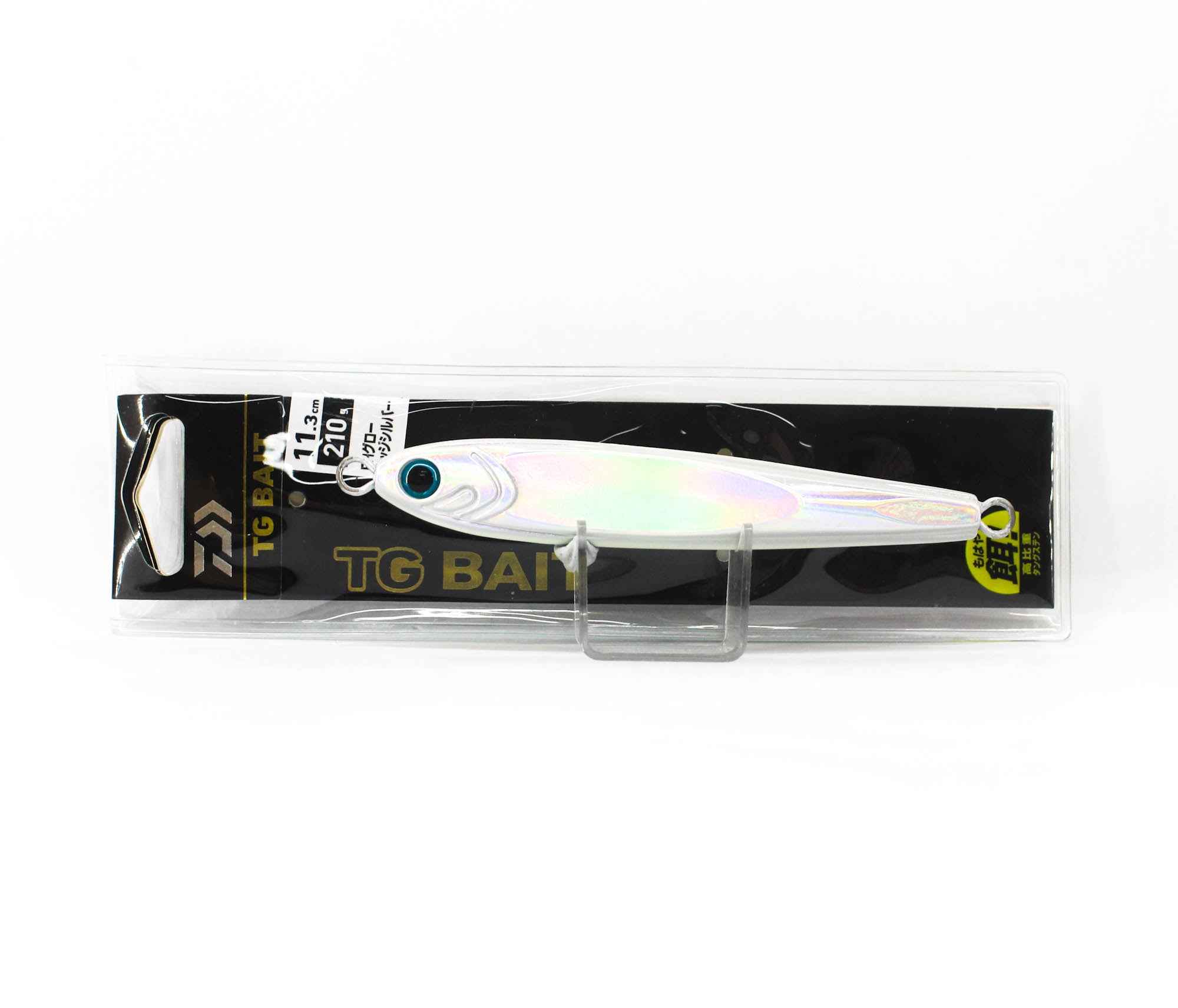 Daiwa Metal Jig TG Bait 210 grams FH Glow Edge Silver (8588)
