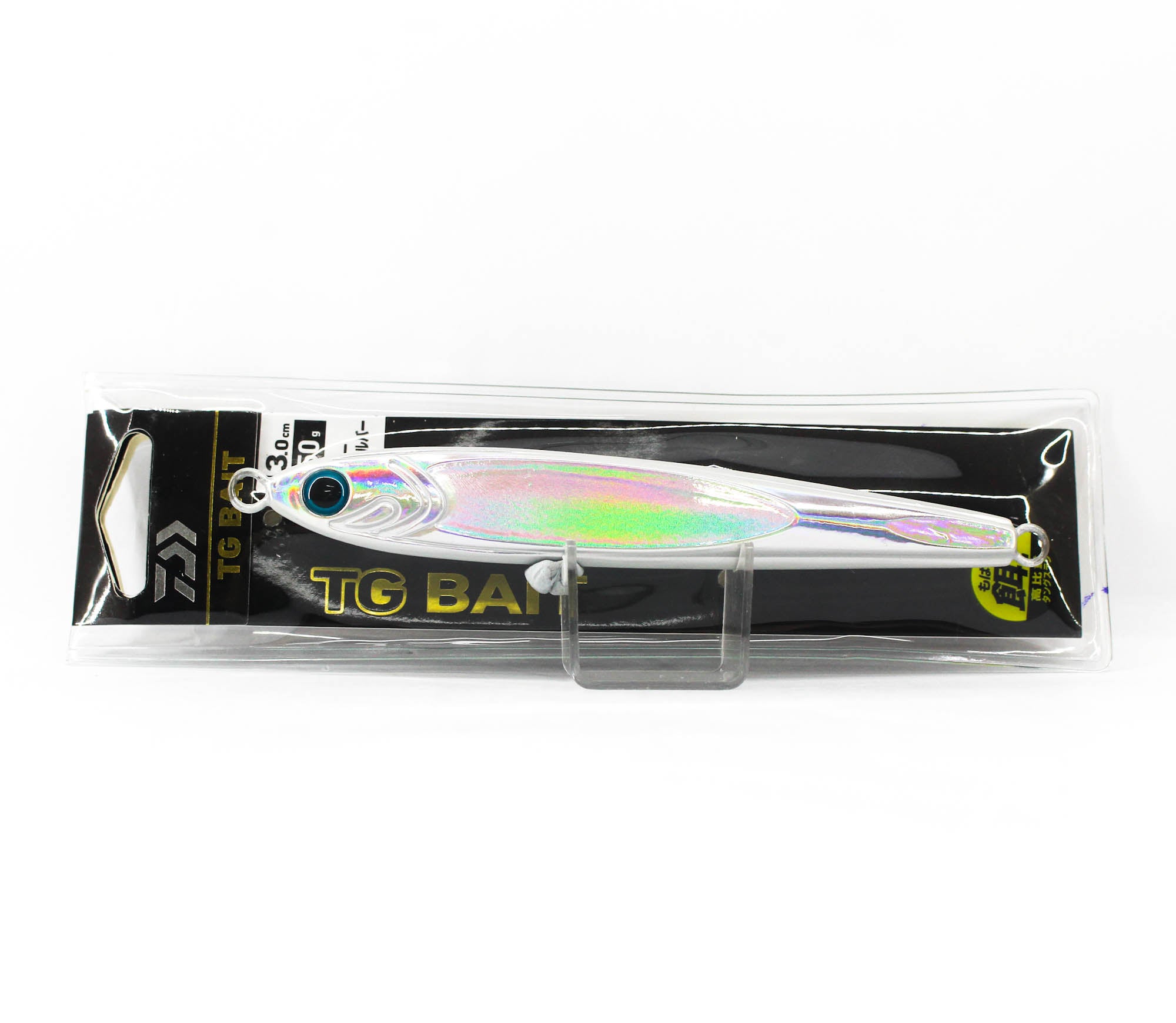 Daiwa Metal Jig TG Bait 250 grams FH Glow Edge Silver (8687)