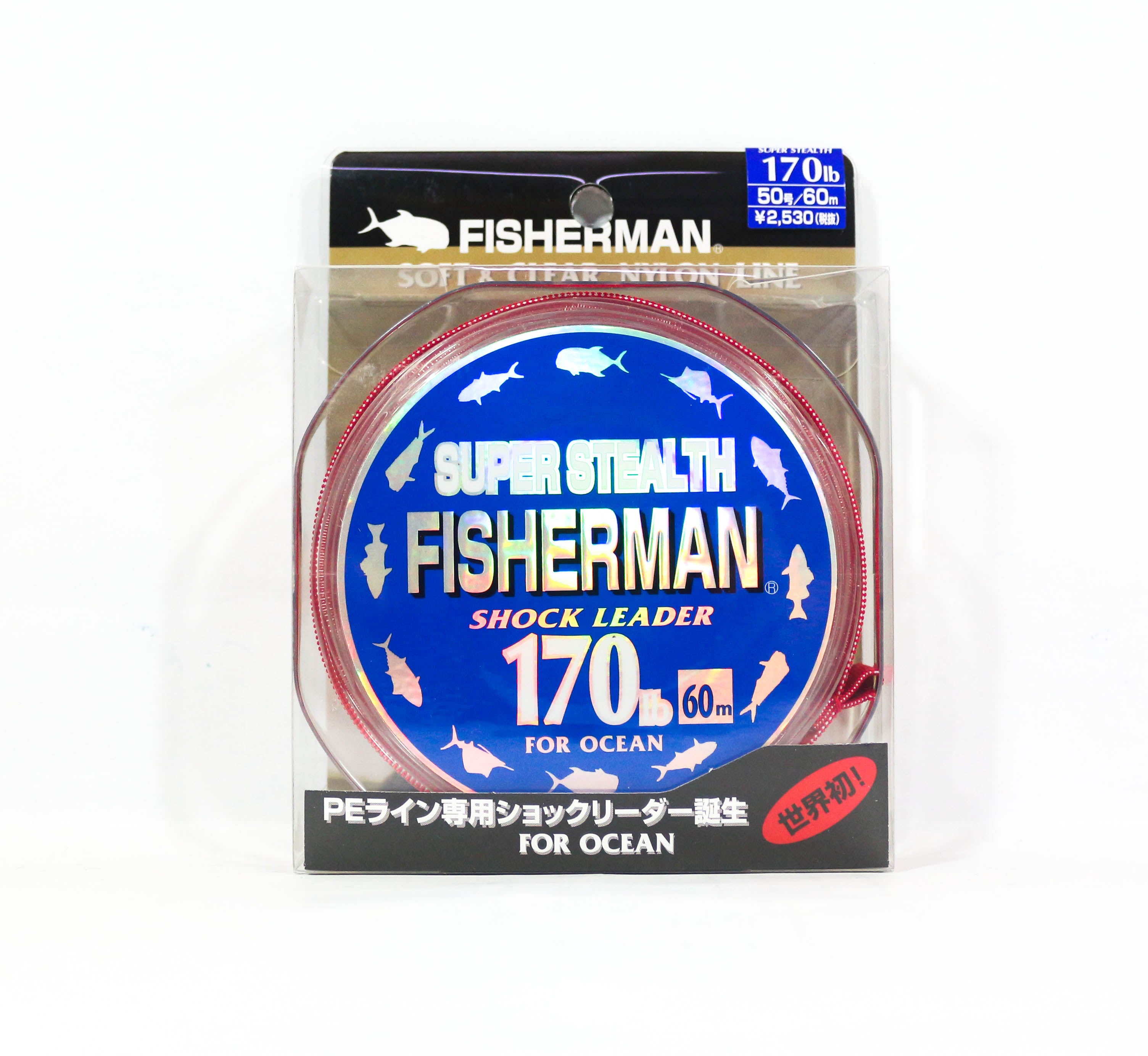 Fisherman Super Stealth Nylon Shock Leader 170 lb x 60 meter (0061)