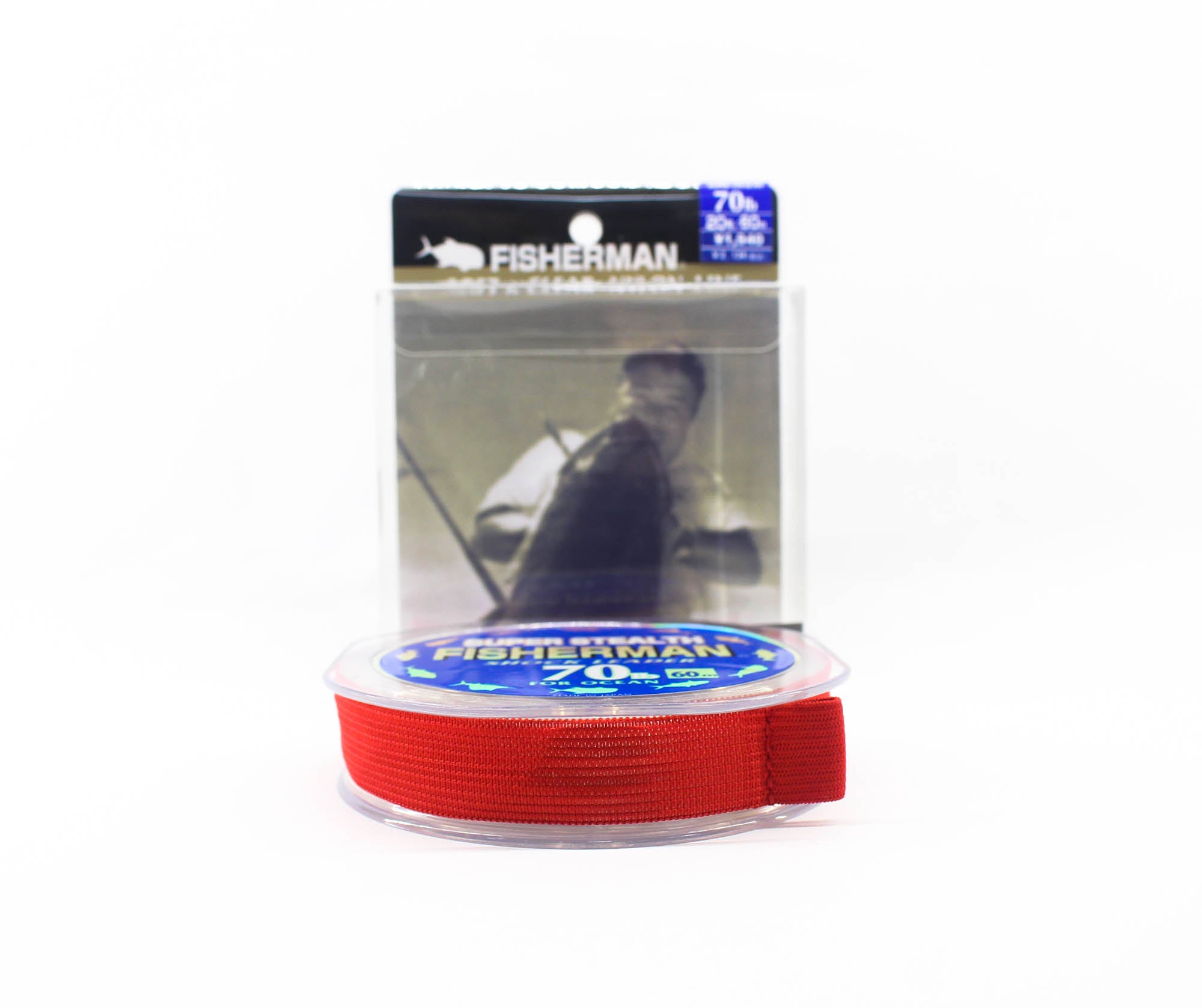 Fisherman Super Stealth Nylon Shock Leader 70 lb x 60 meter (0153)