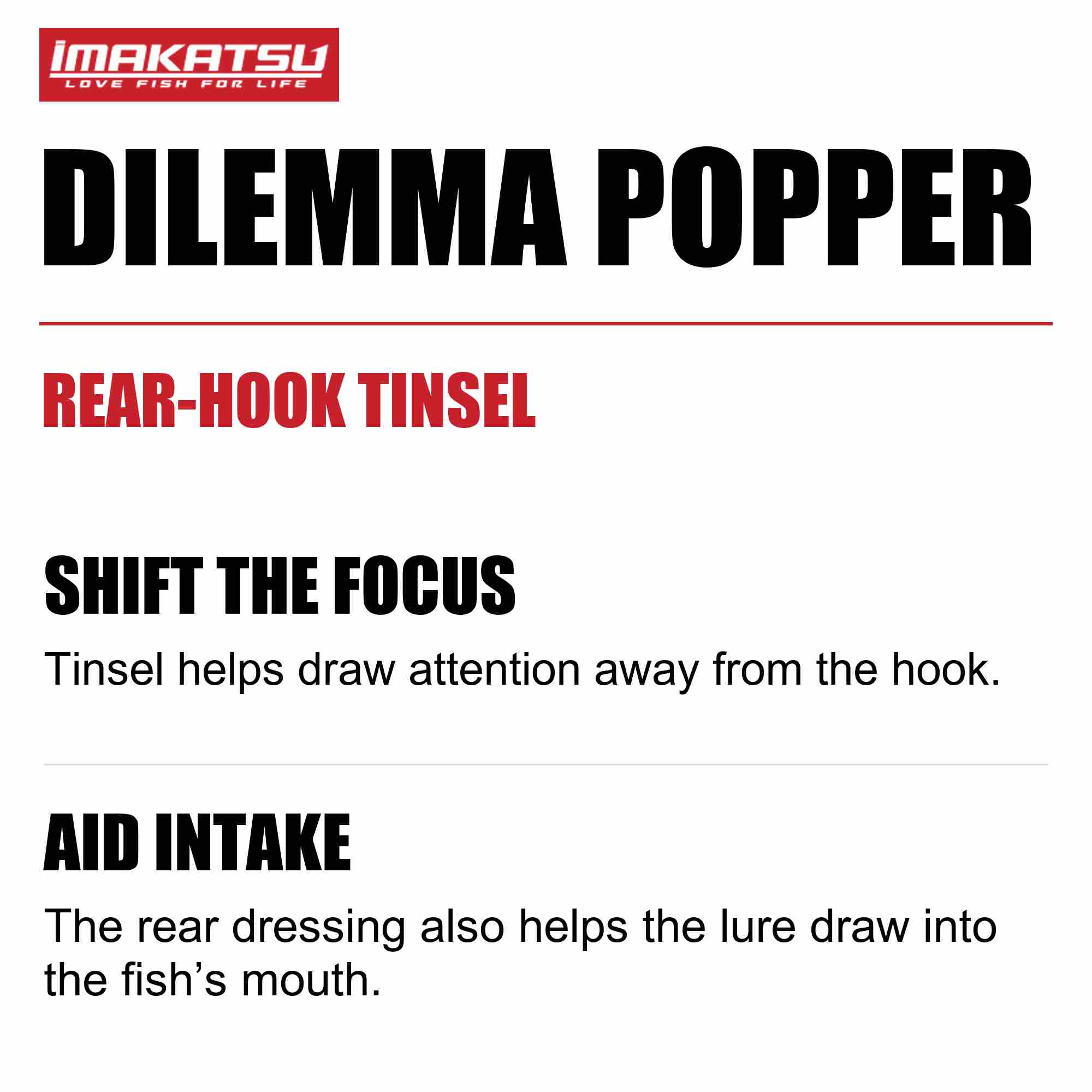 Imakatsu Dilemma Popper 60mm 4 grams Floating Lure 83 (6557)