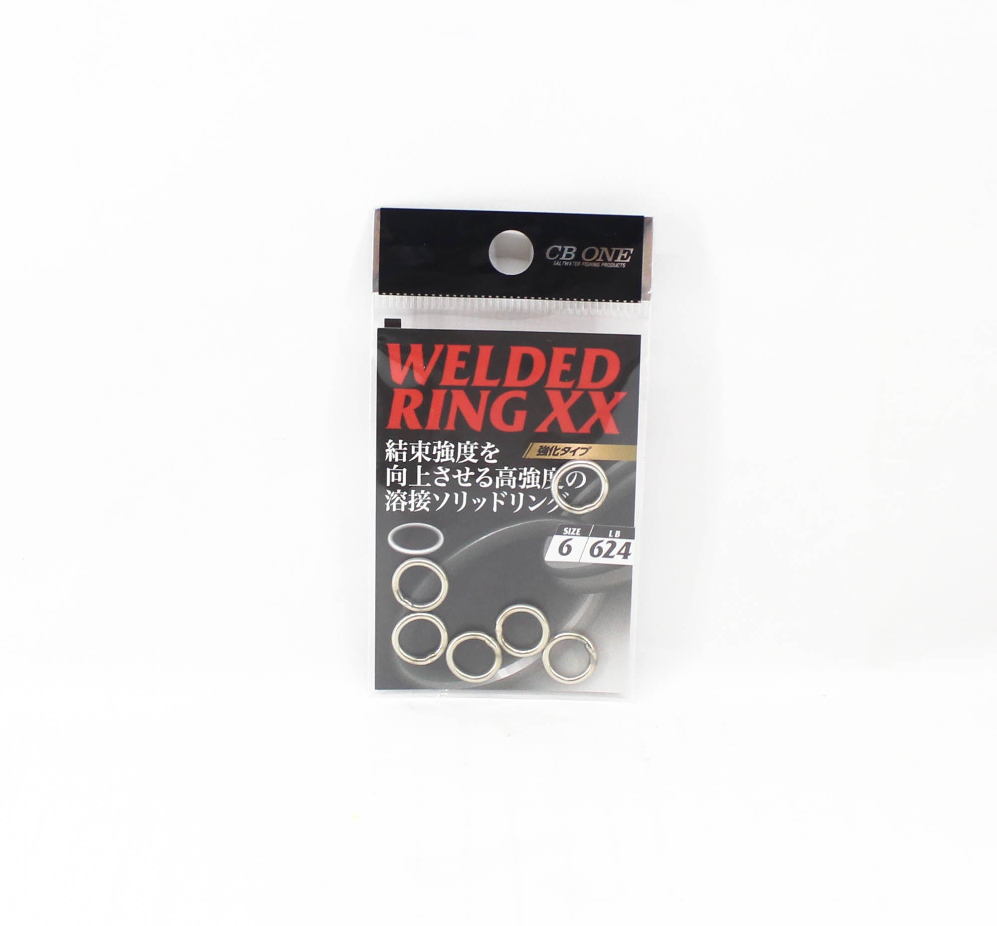 CB One Welded Ring XX Size 6 624lb 6 per pack (6724)