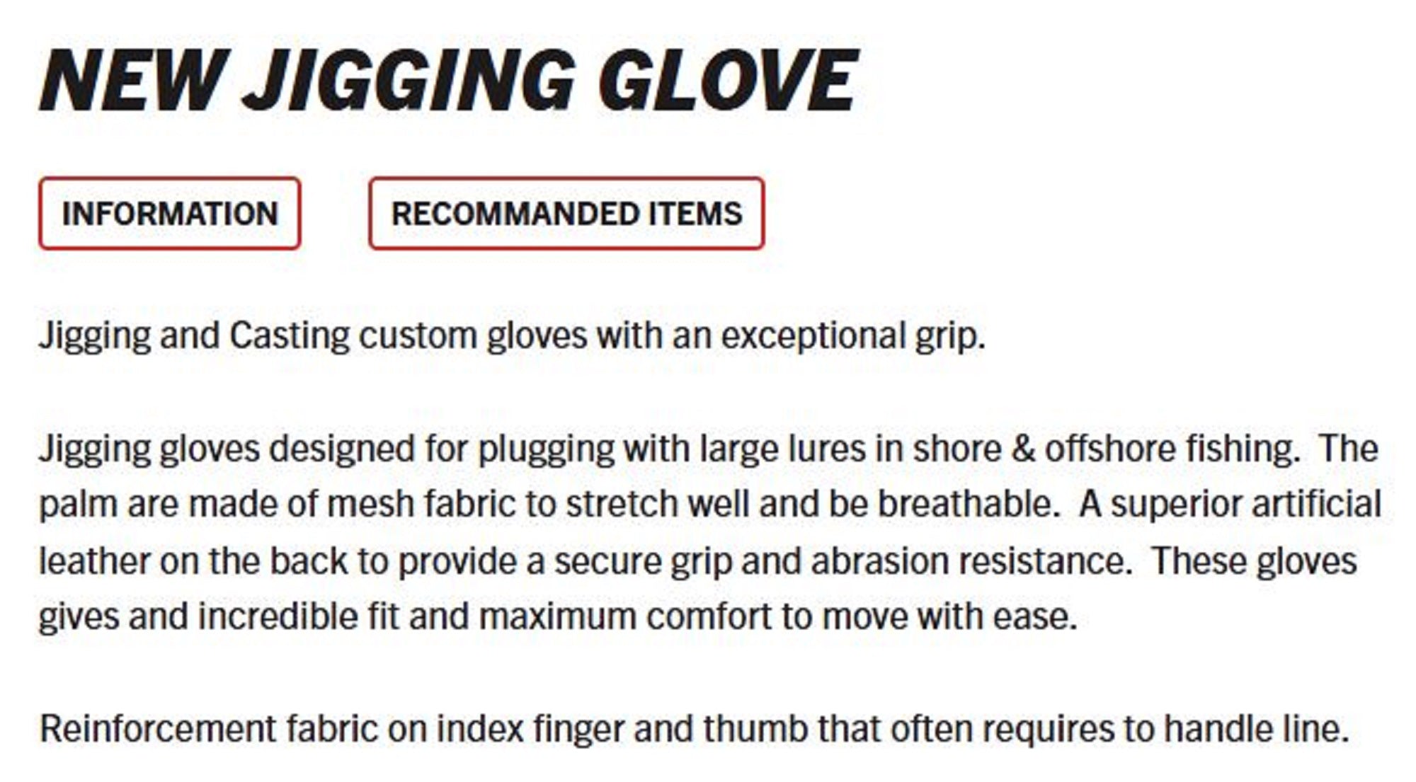 Major Craft Gloves Jigging MCJG24 Size L BL (7243)