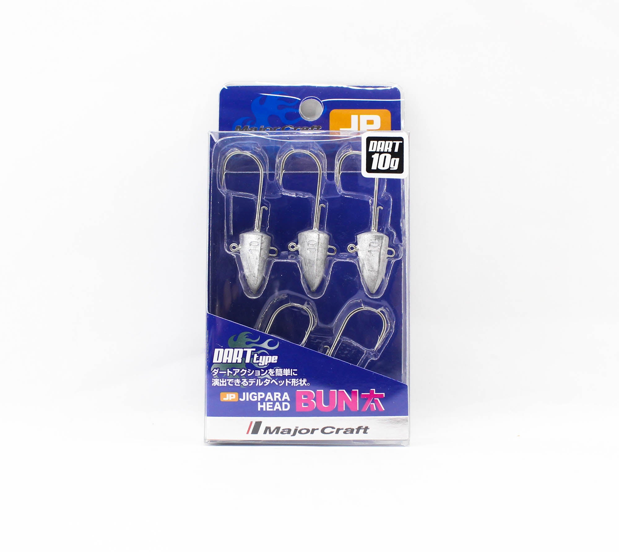Major Craft Jig Head Dart JPBU-10 grams Size 1/0 (6610)