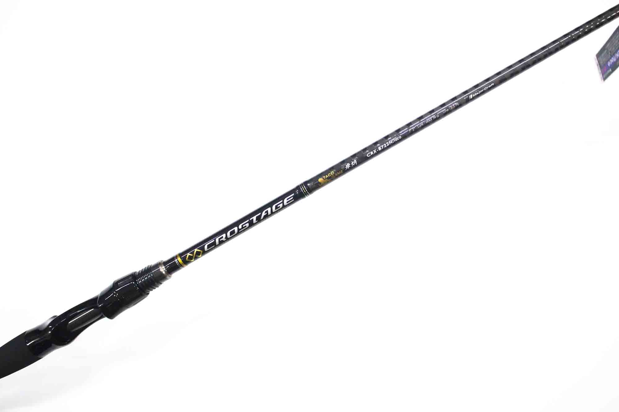 Major Craft Crostage Series Baitcast Rod CRX B722H Taco (2815)