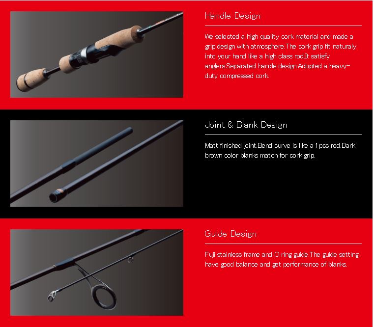 Major Craft Trapara Area Game Series Spinning Rod TXAT 604 UL (5366)