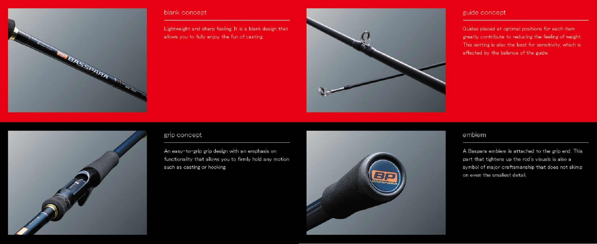 Major Craft Basspara Series Baitcast Rod BXC 662M (6196)