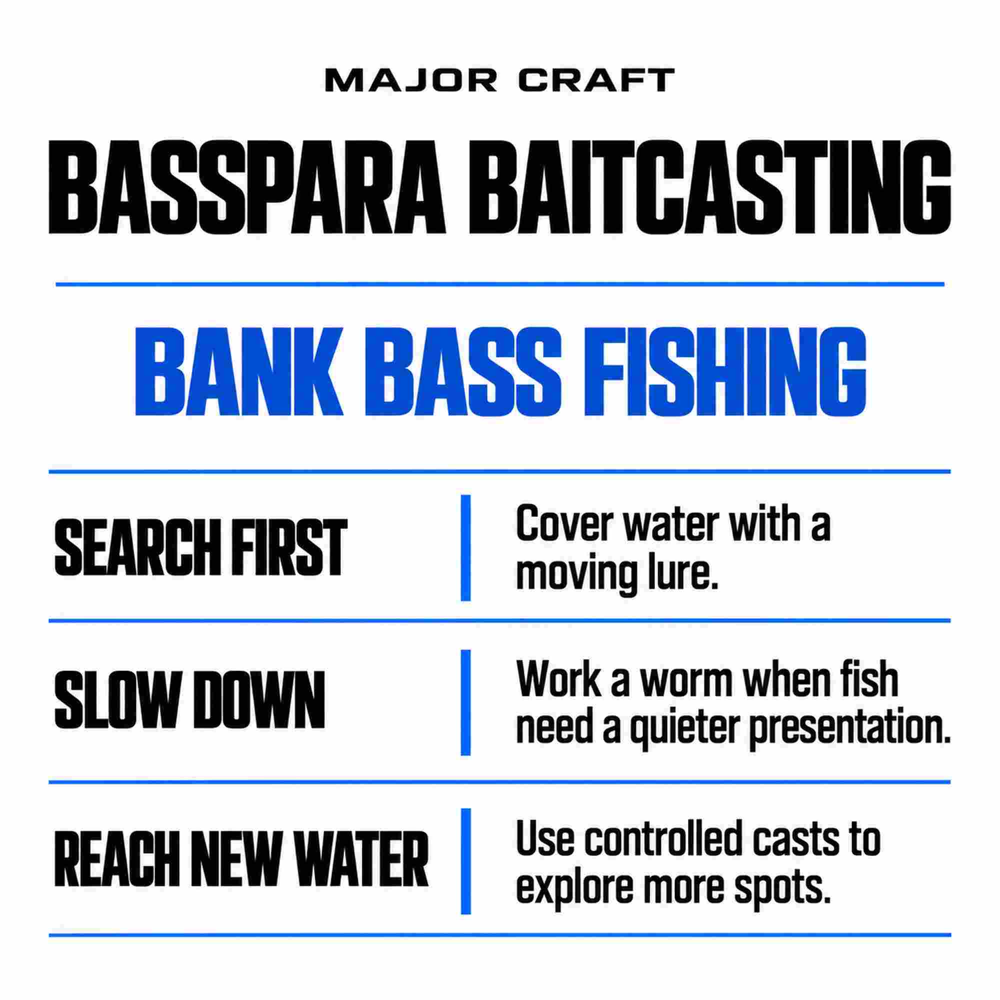 Major Craft Basspara Series Baitcast Rod BXC-692M (6202)
