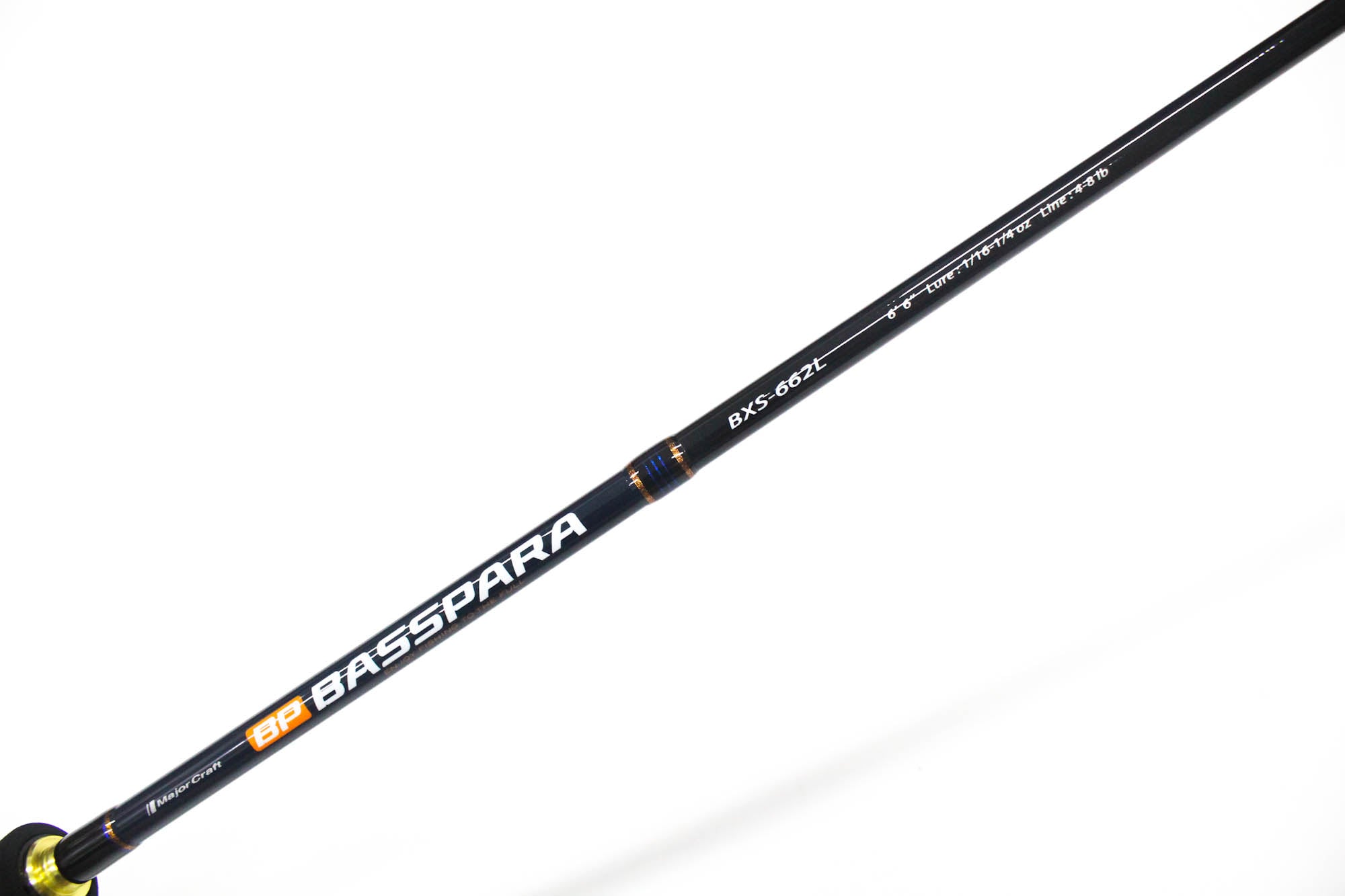 Major Craft Basspara Series Spinning Rod BXS 662L (6325)