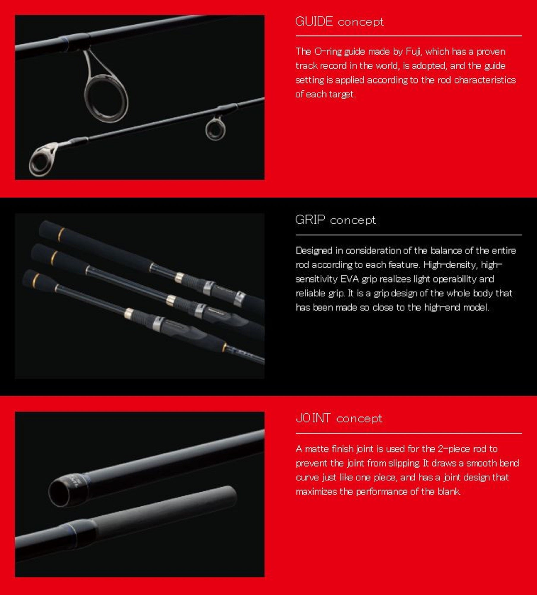 Major Craft First Cast Series Spinning Rod FCS 962 LSJ (7209)