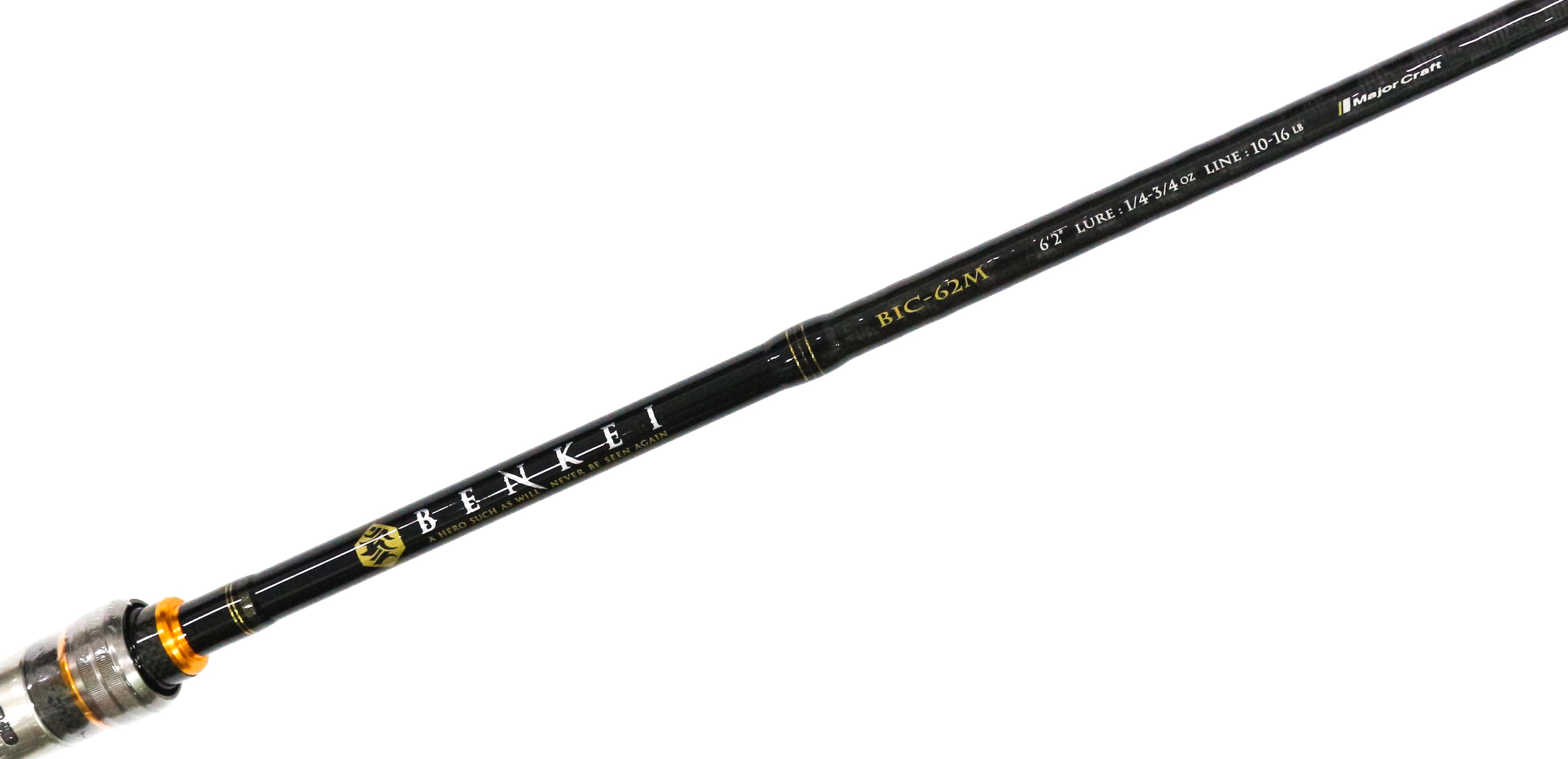 Major Craft Benkei Series Baitcast Rod BIC 62 M (7810)