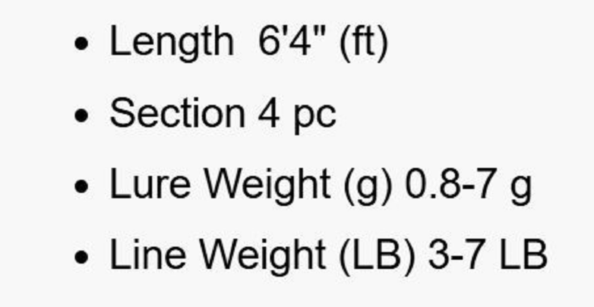 Major Craft Benkei Series Spinning Rod BIS 644 UL Travel Rod (8022)