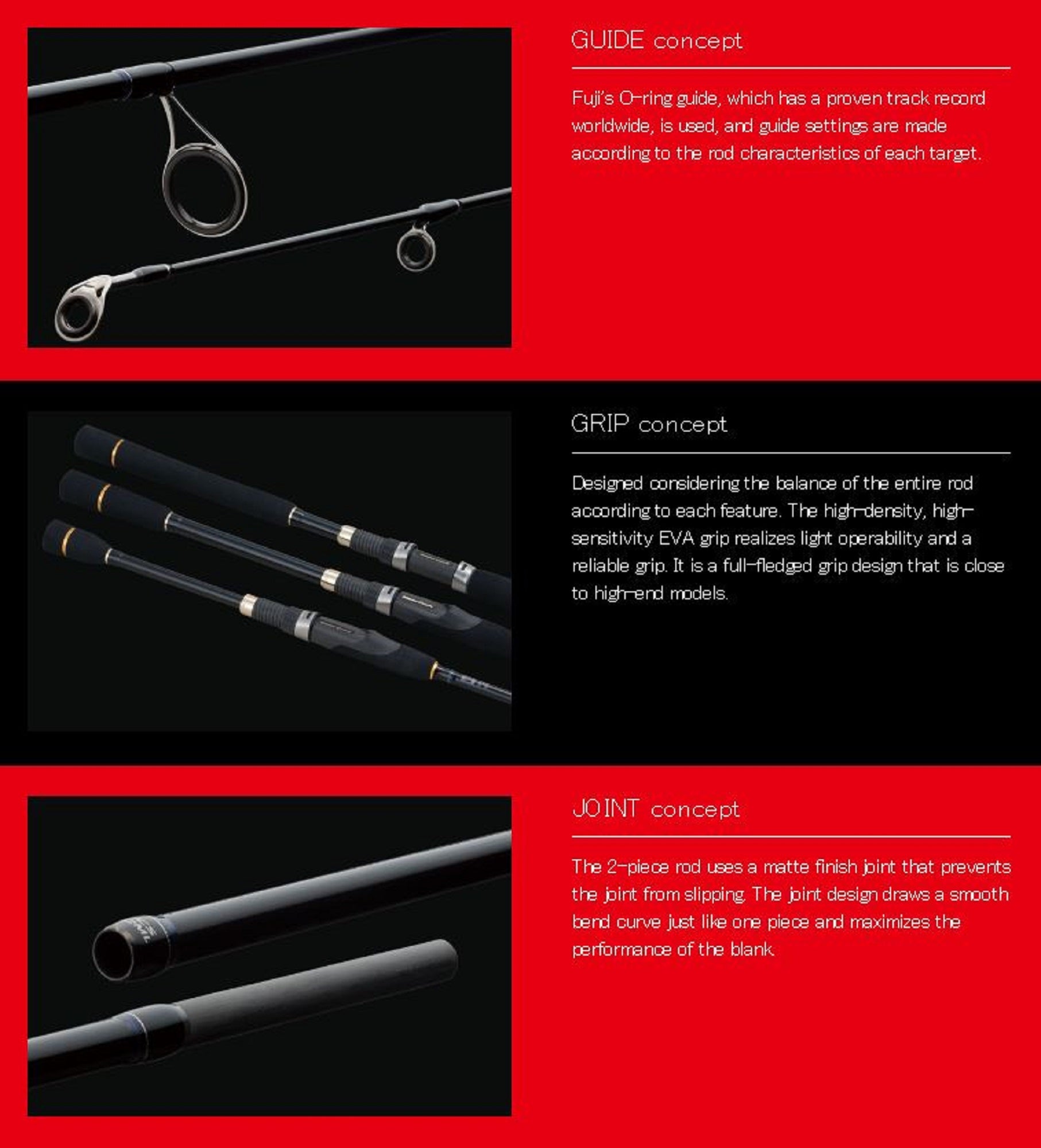 Major Craft First Cast Series Baitcast Rod FCC-662MH (8596)