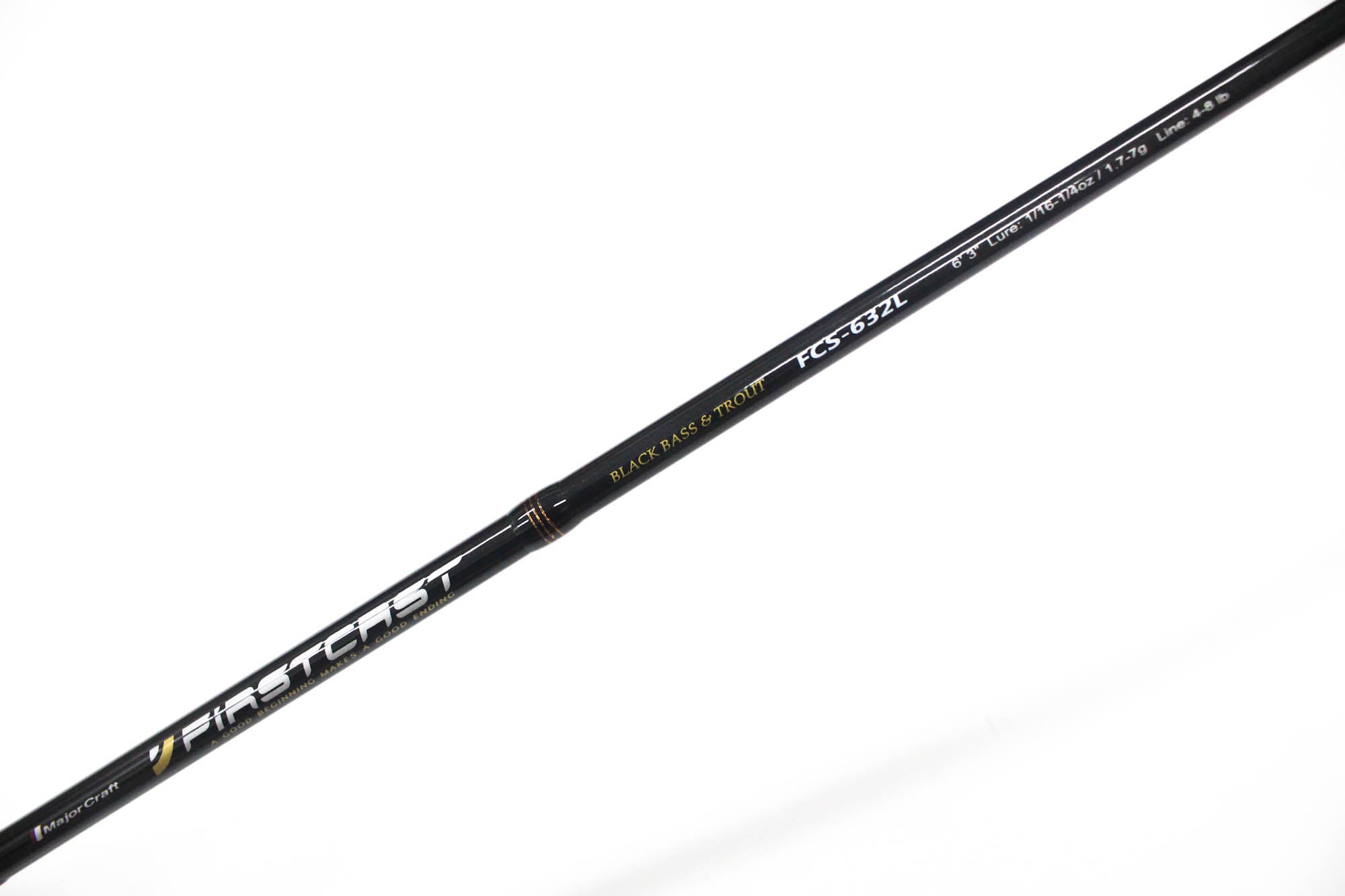 Major Craft First Cast Series Spinning Rod FCS-632L (8633)