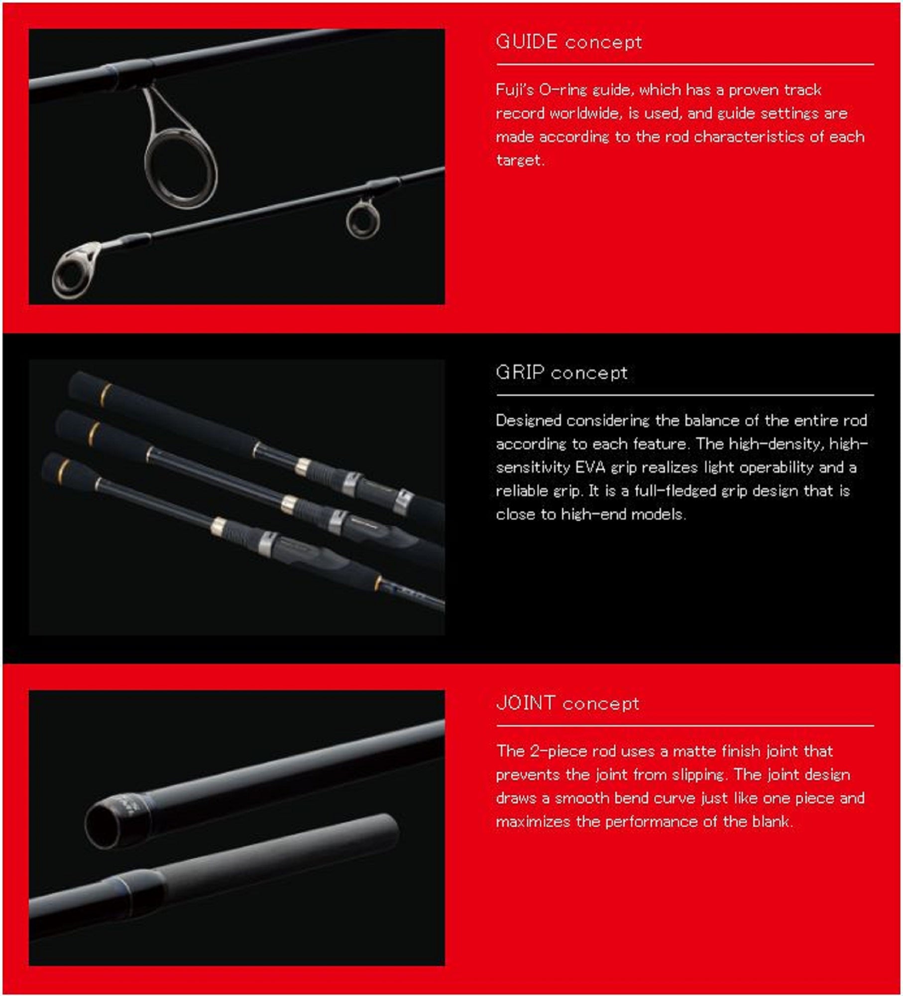 Major Craft First Cast Series Spinning Rod FCS-632L (8633)